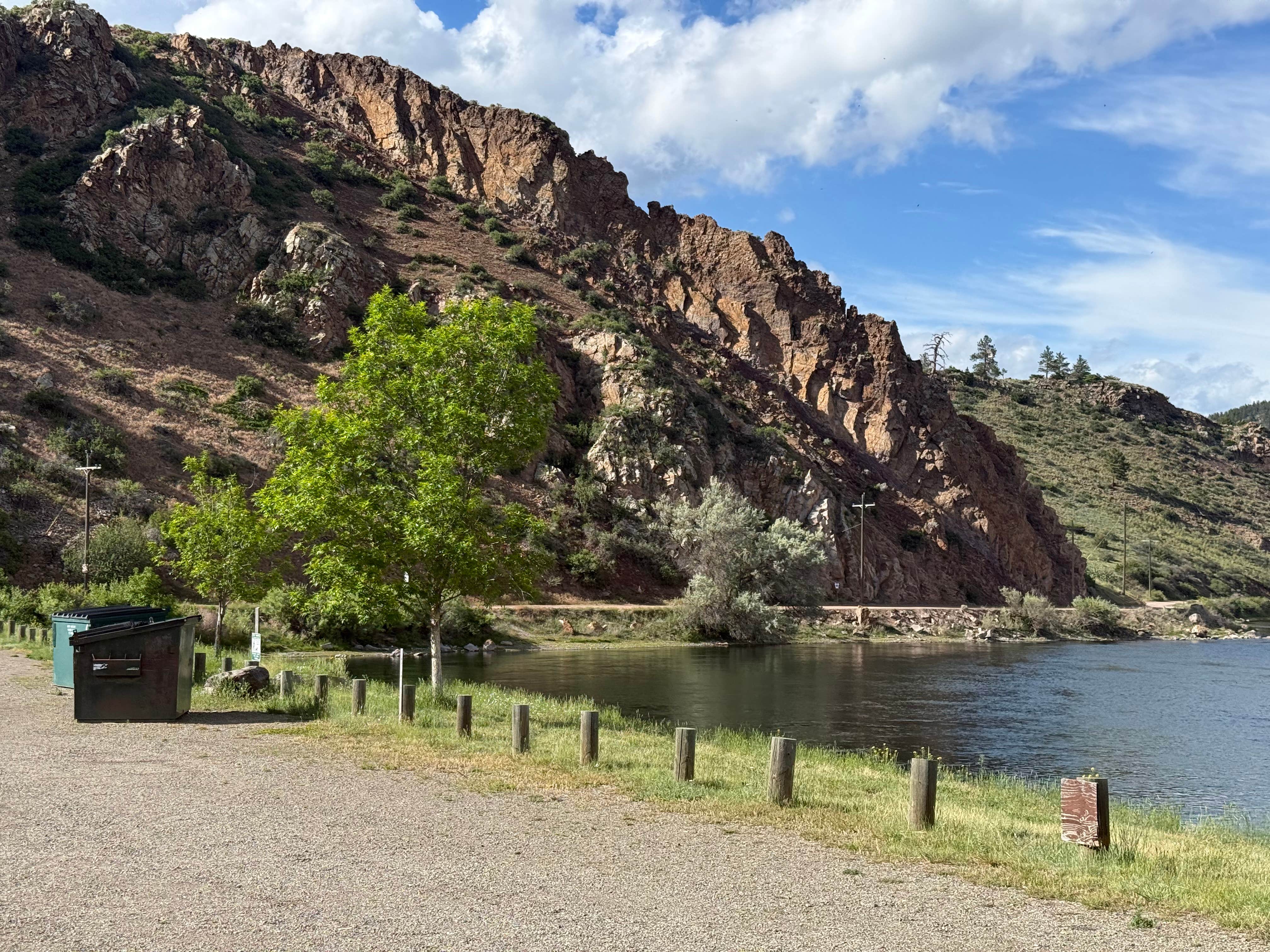 Camper-submitted photo at Holter Dam Campground — Chain Of Lakes near Wolf Creek, MT