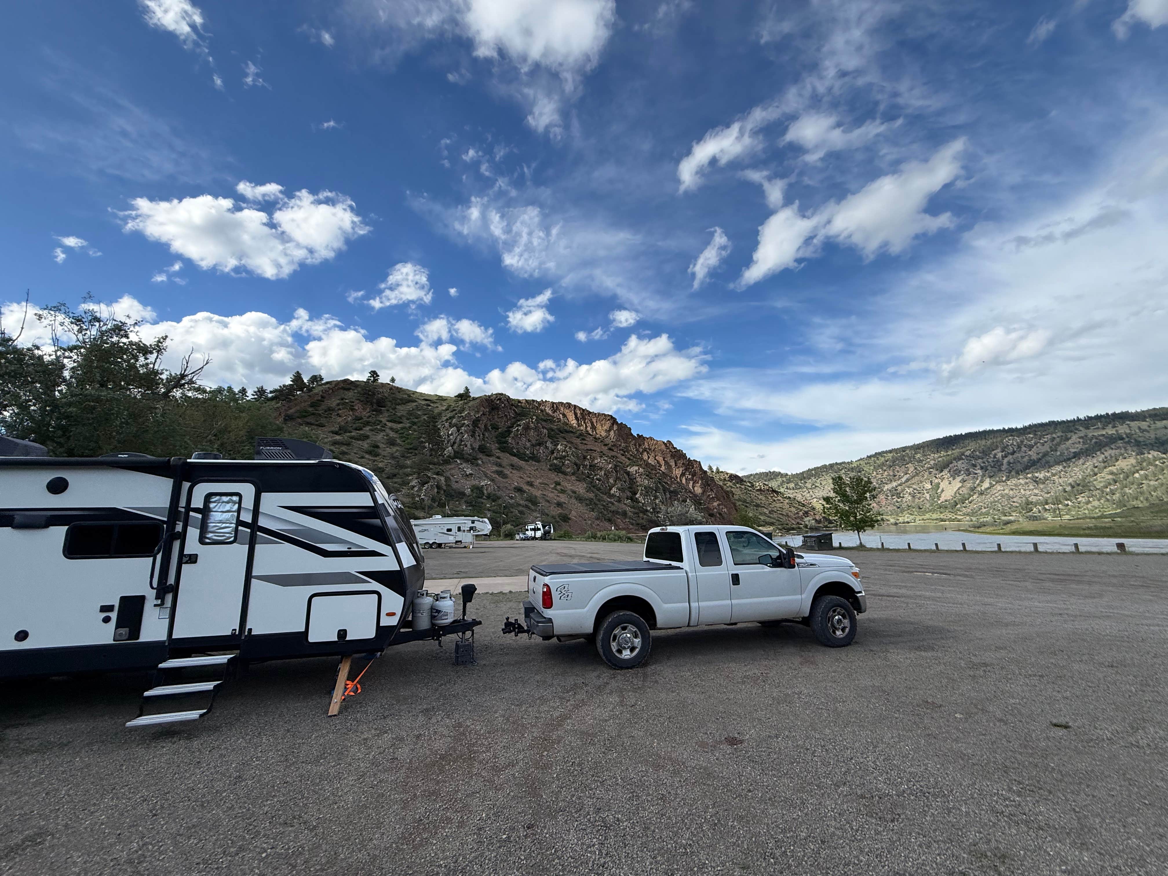 Camper-submitted photo at Holter Dam Campground — Chain Of Lakes near Wolf Creek, MT