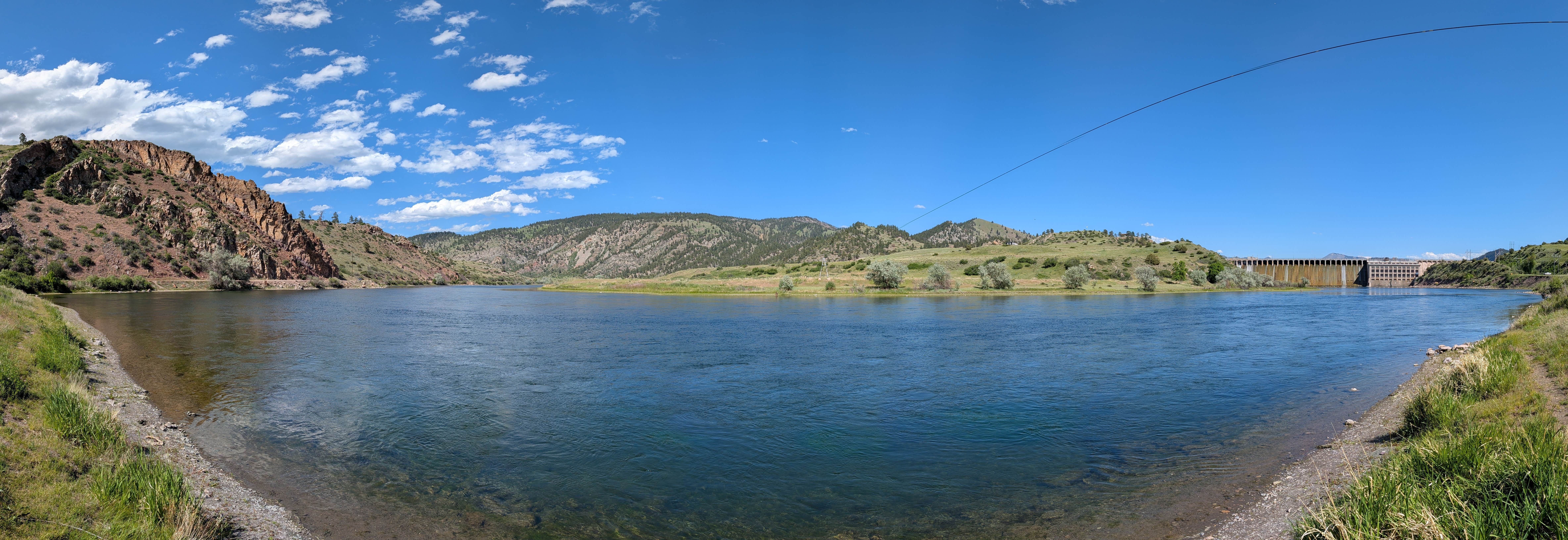 Camper-submitted photo at Holter Dam Campground — Chain Of Lakes near Wolf Creek, MT