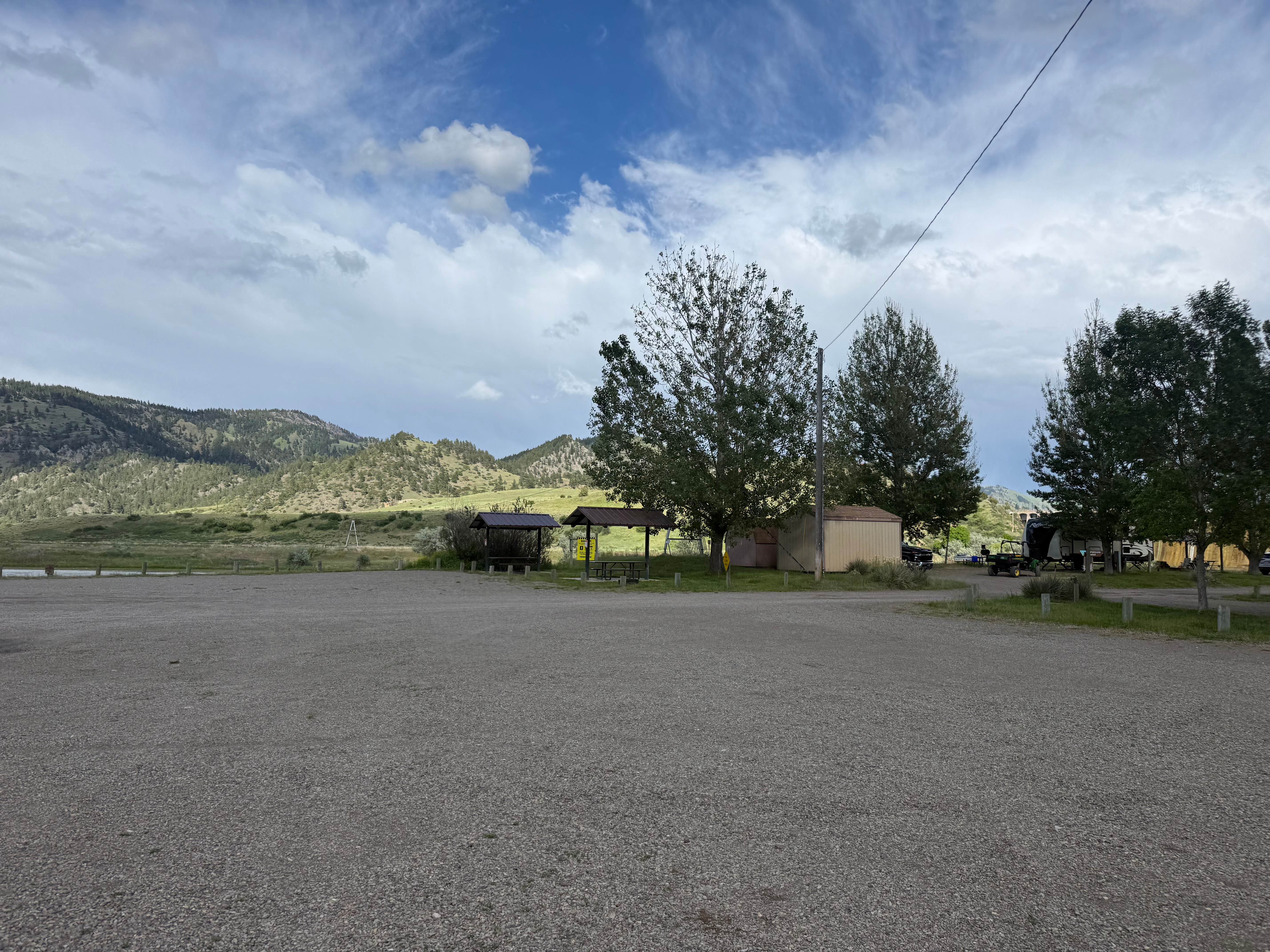 Camper-submitted photo at Holter Dam Campground — Chain Of Lakes near Wolf Creek, MT
