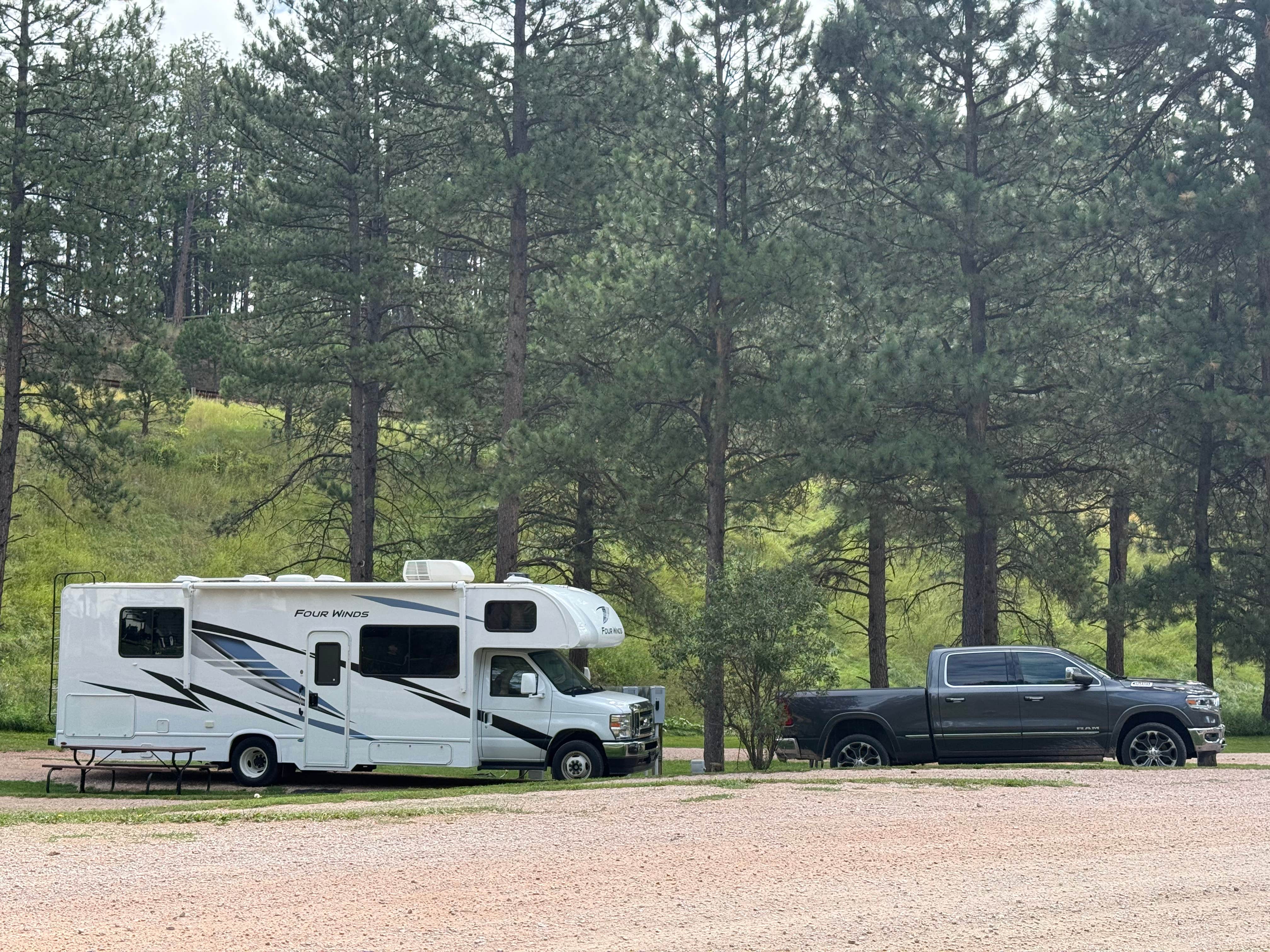 Camper-submitted photo at Holy Smoke Resort near Fairburn, SD