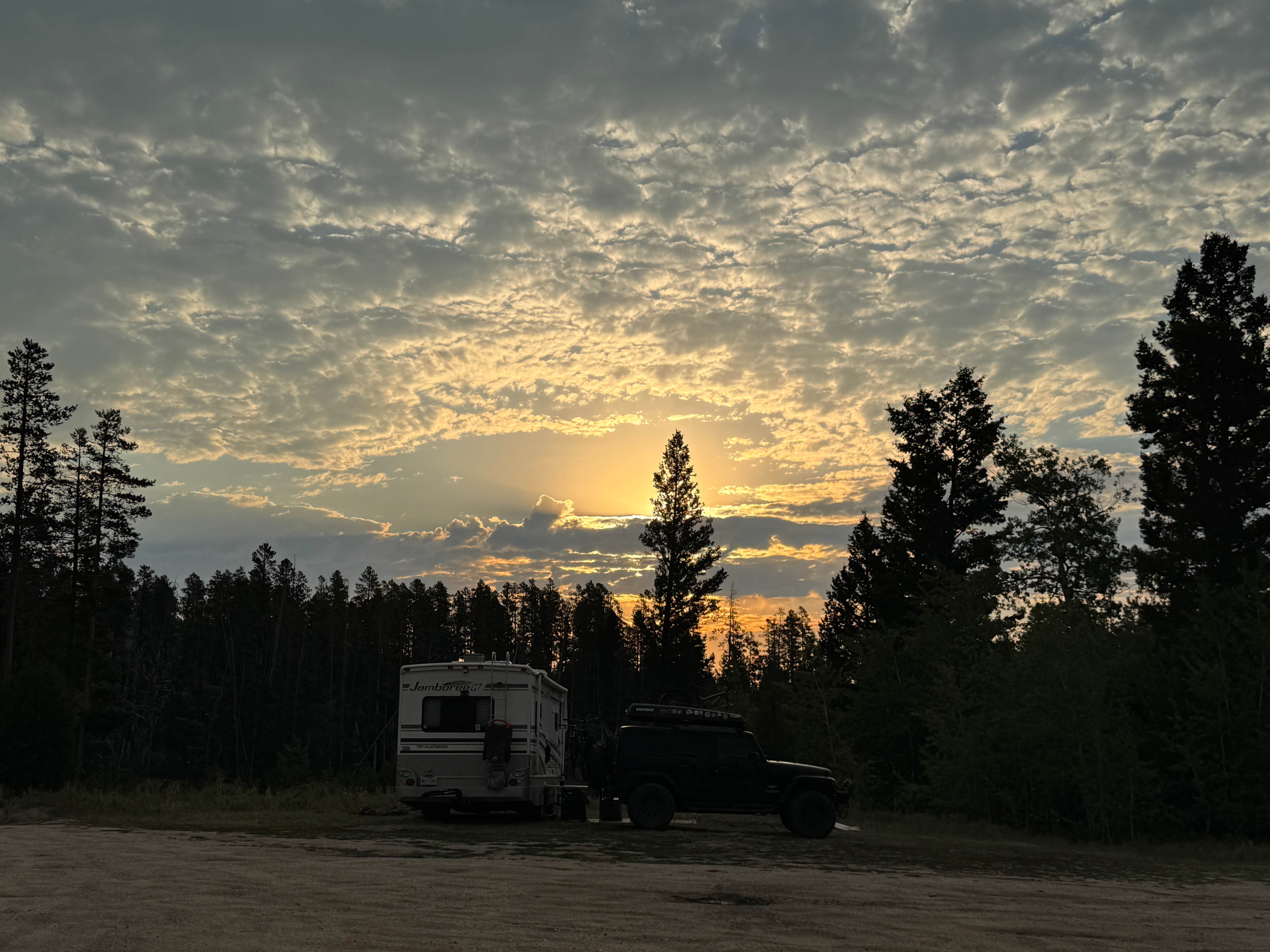TheFoxphire F.'s photo of a dispersed camping area at Homestake Pass Dispersed in Montana