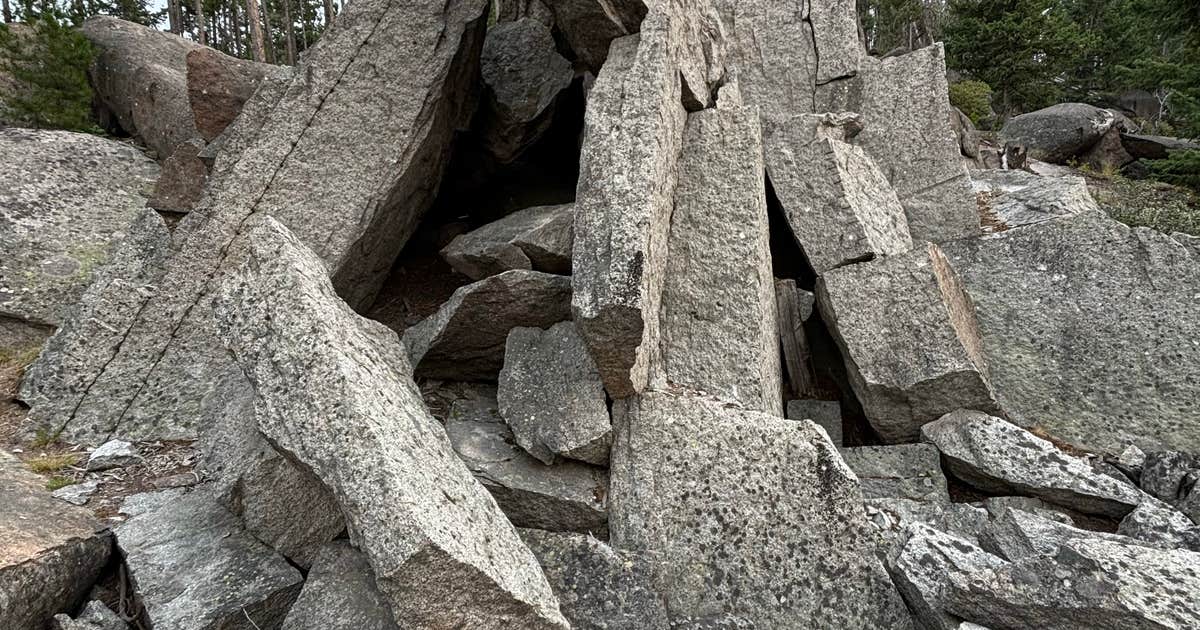 Homestake Pass Rocks Homestake Pass Dispersed Camping | Butte, Montana