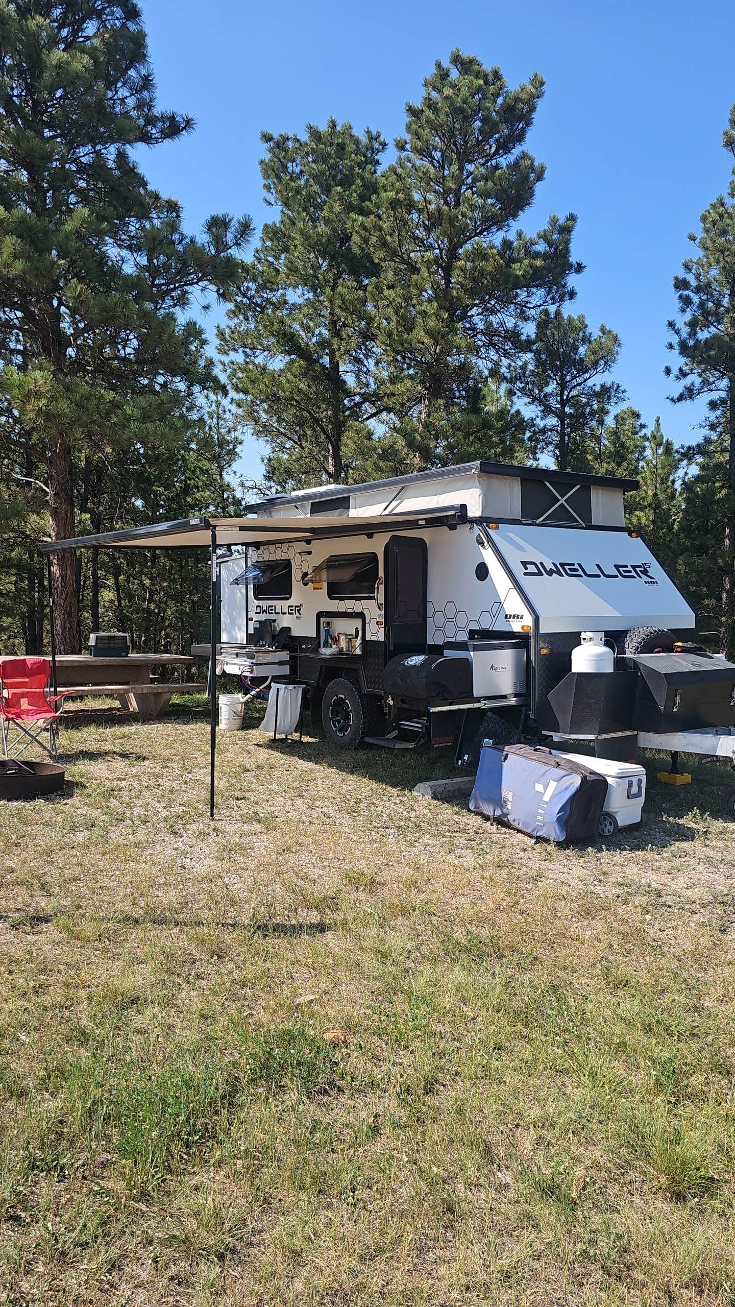 Ryan S.'s photo of rv camping at Homestead Campground — Keyhole State Park near Devils Tower National Monument