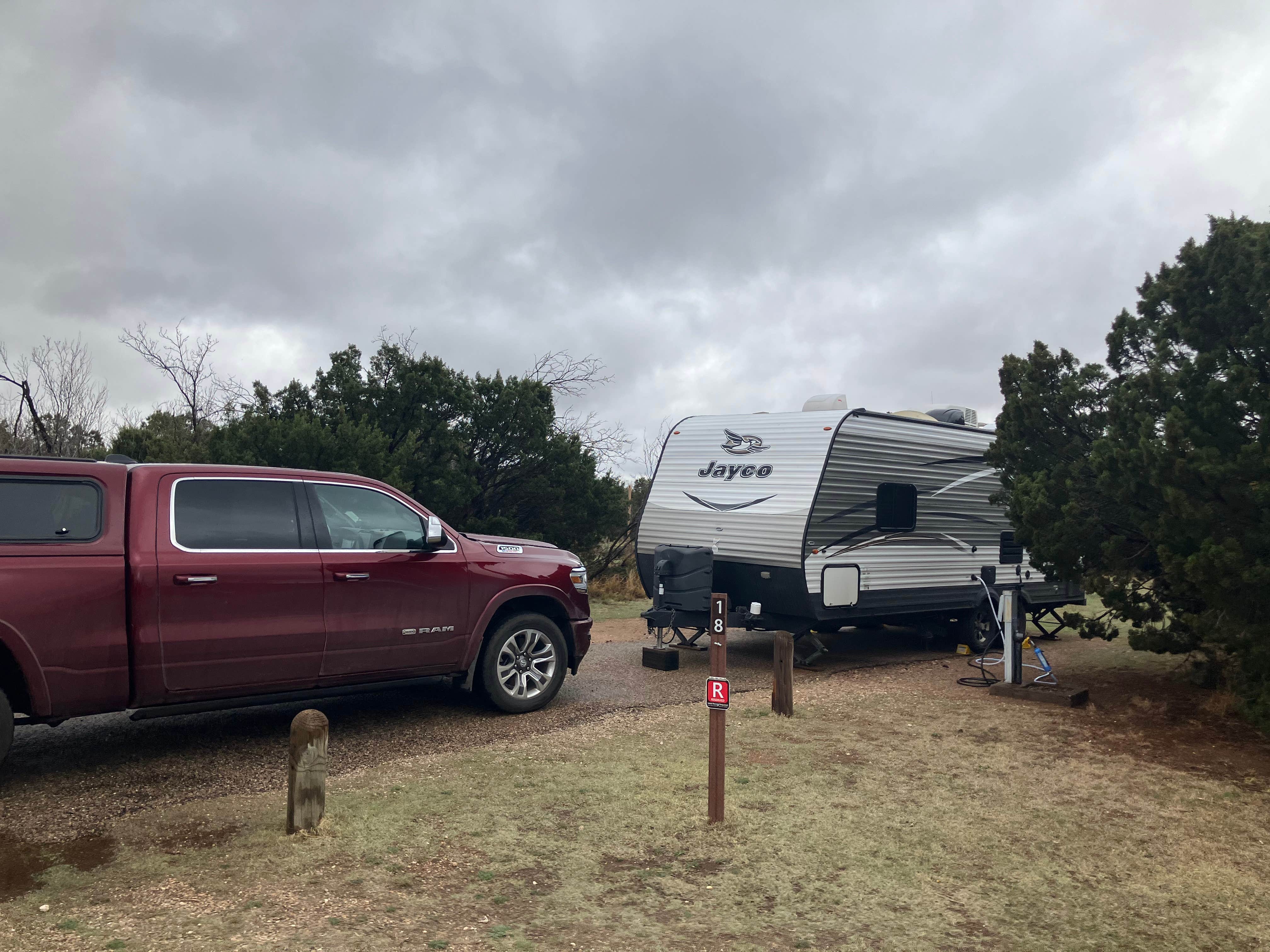 Roger W.'s photo of rv camping at Honey Flat Camping Area — Caprock Canyons State Park near Estelline, TX