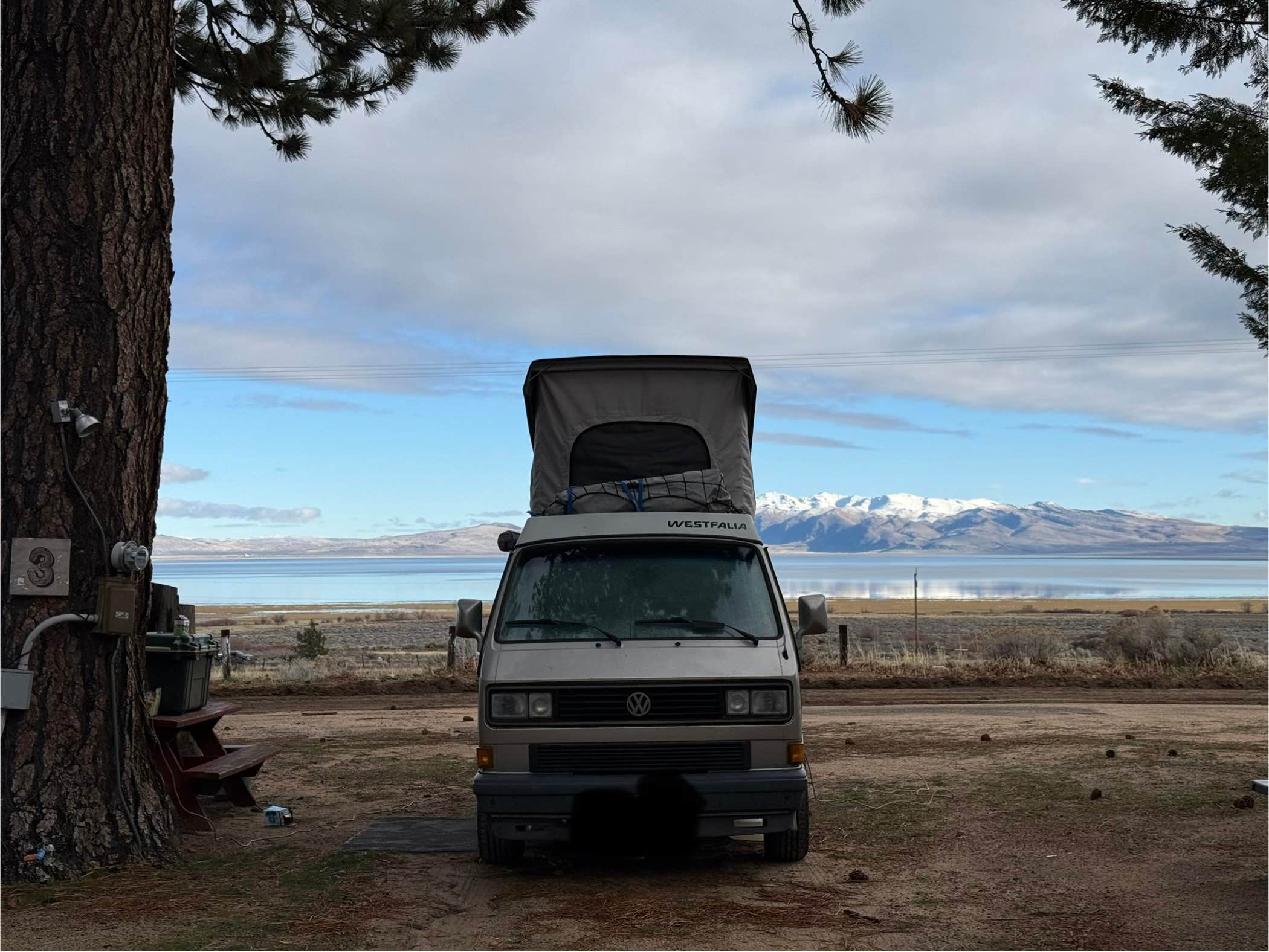 Stephenie K.'s photo of rv camping at Honey Lake Campground near Litchfield, CA