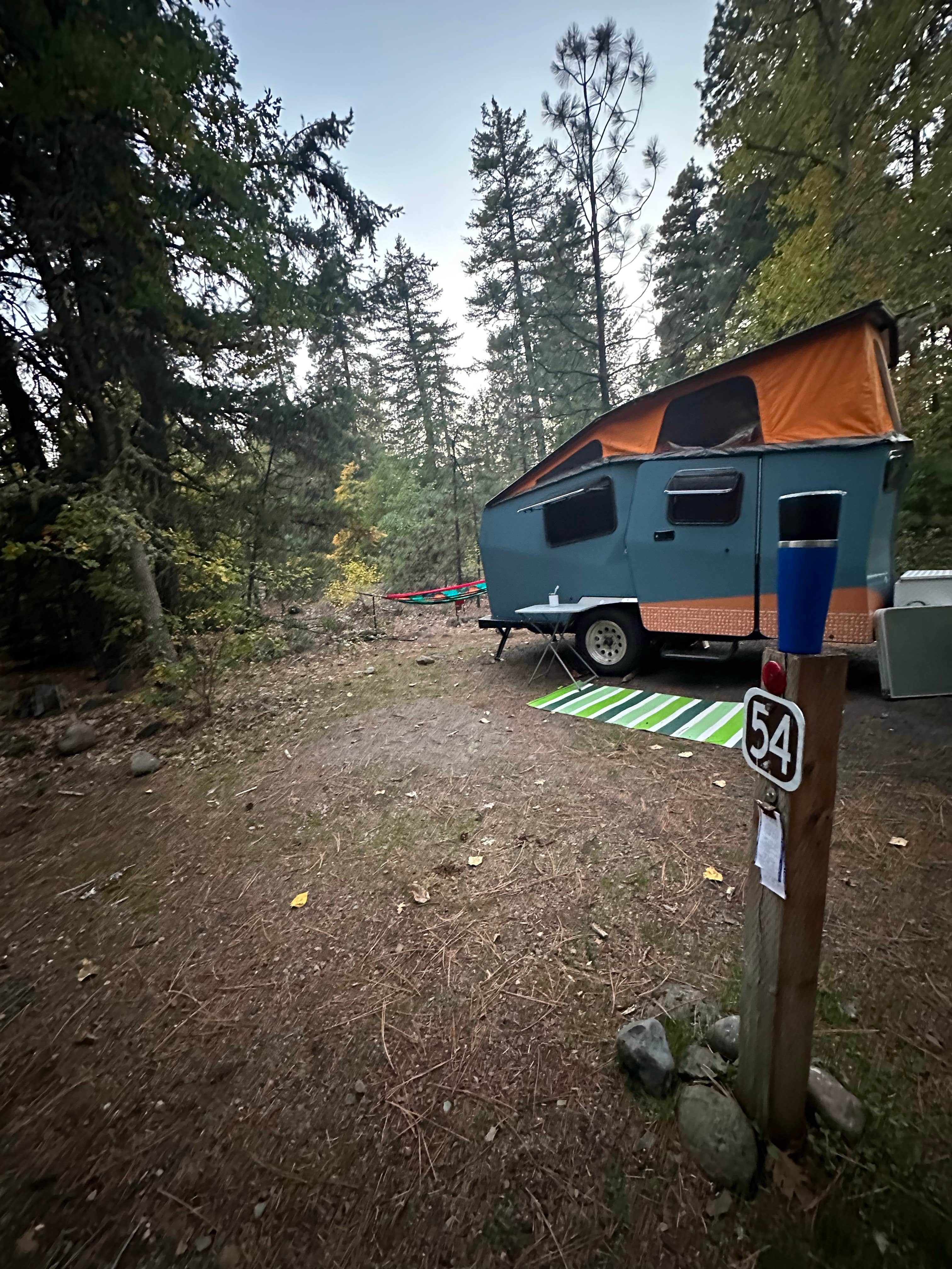 john H.'s photo of rv camping at Toll Bridge Park Campground near Underwood, WA
