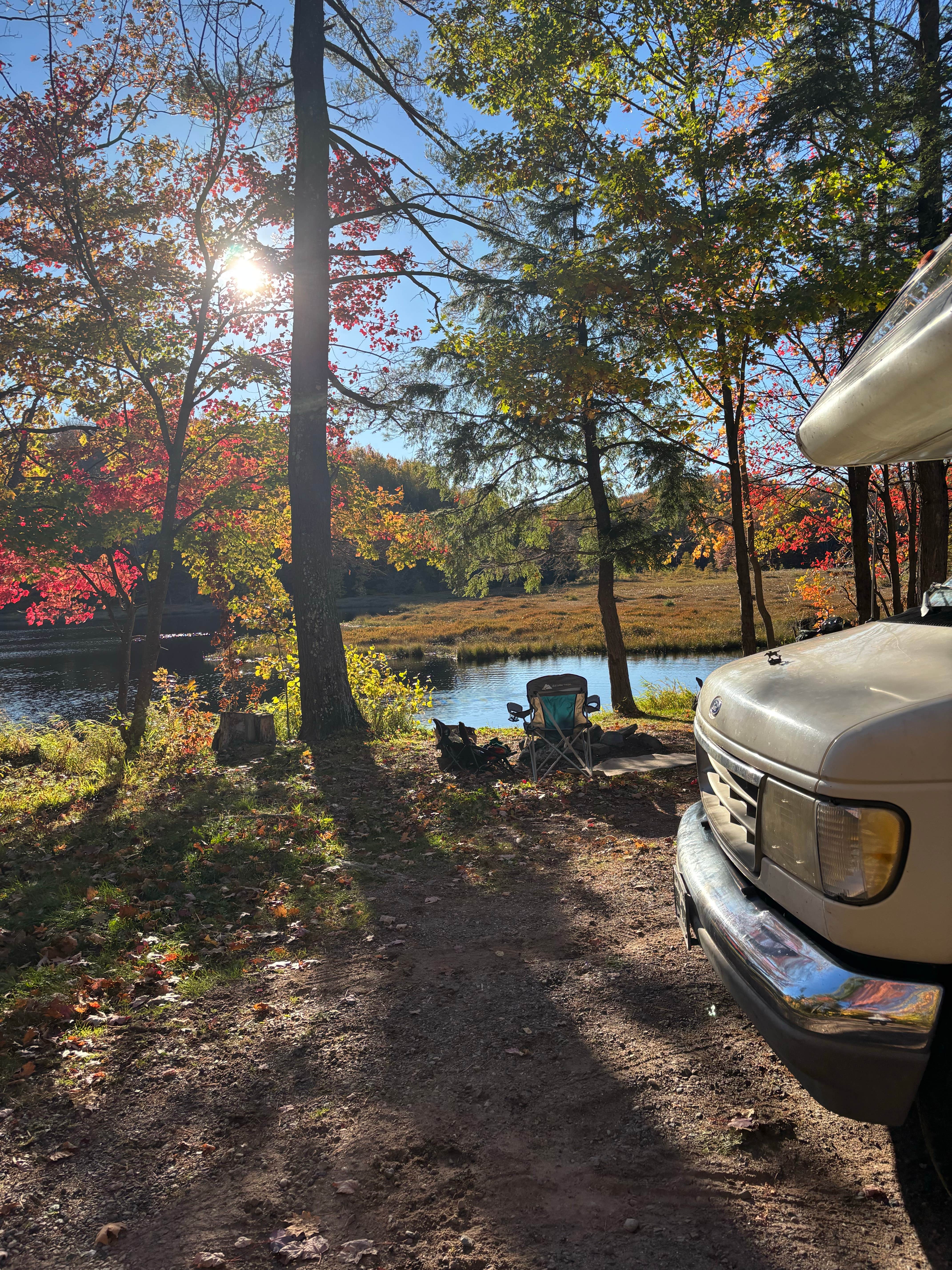 Camper-submitted photo at Horn Lake and Lincoln County Forest near Phillips, WI
