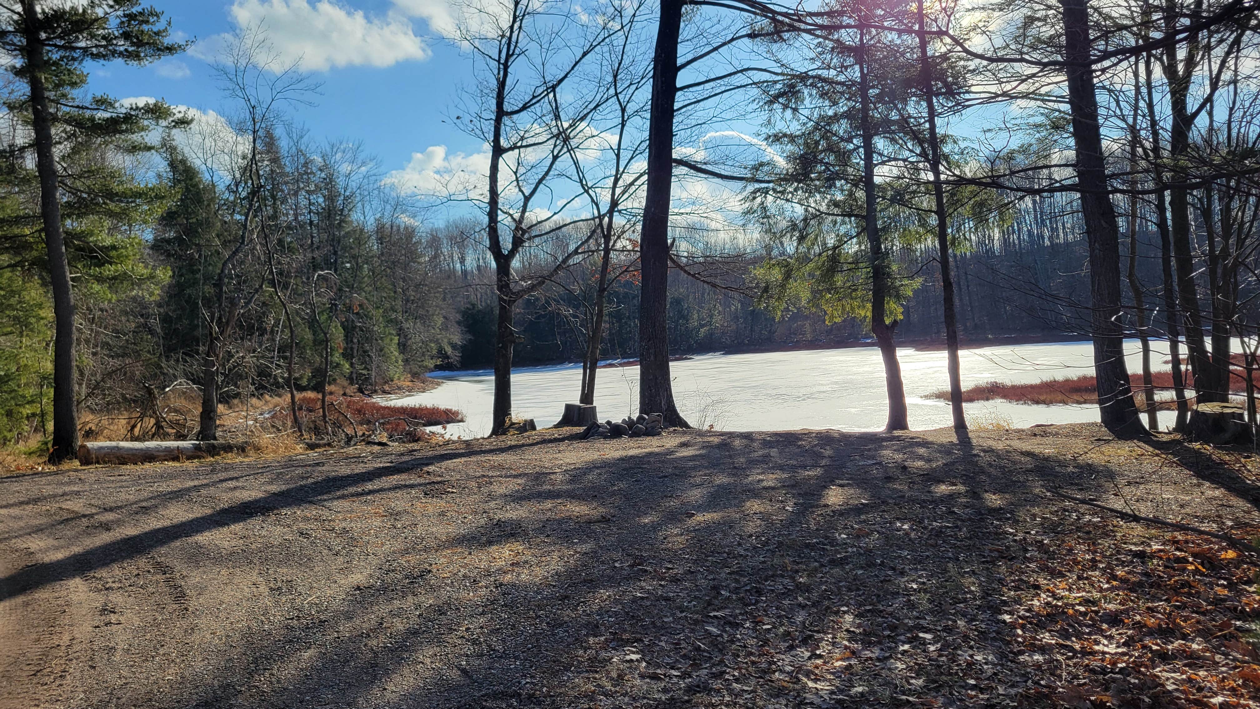 Skip H.'s photo of a dispersed camping area at Horn Lake Camping in Wisconsin