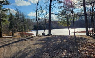 Skip H.'s photo of a dispersed camping area at Horn Lake Camping near Deerbrook, WI