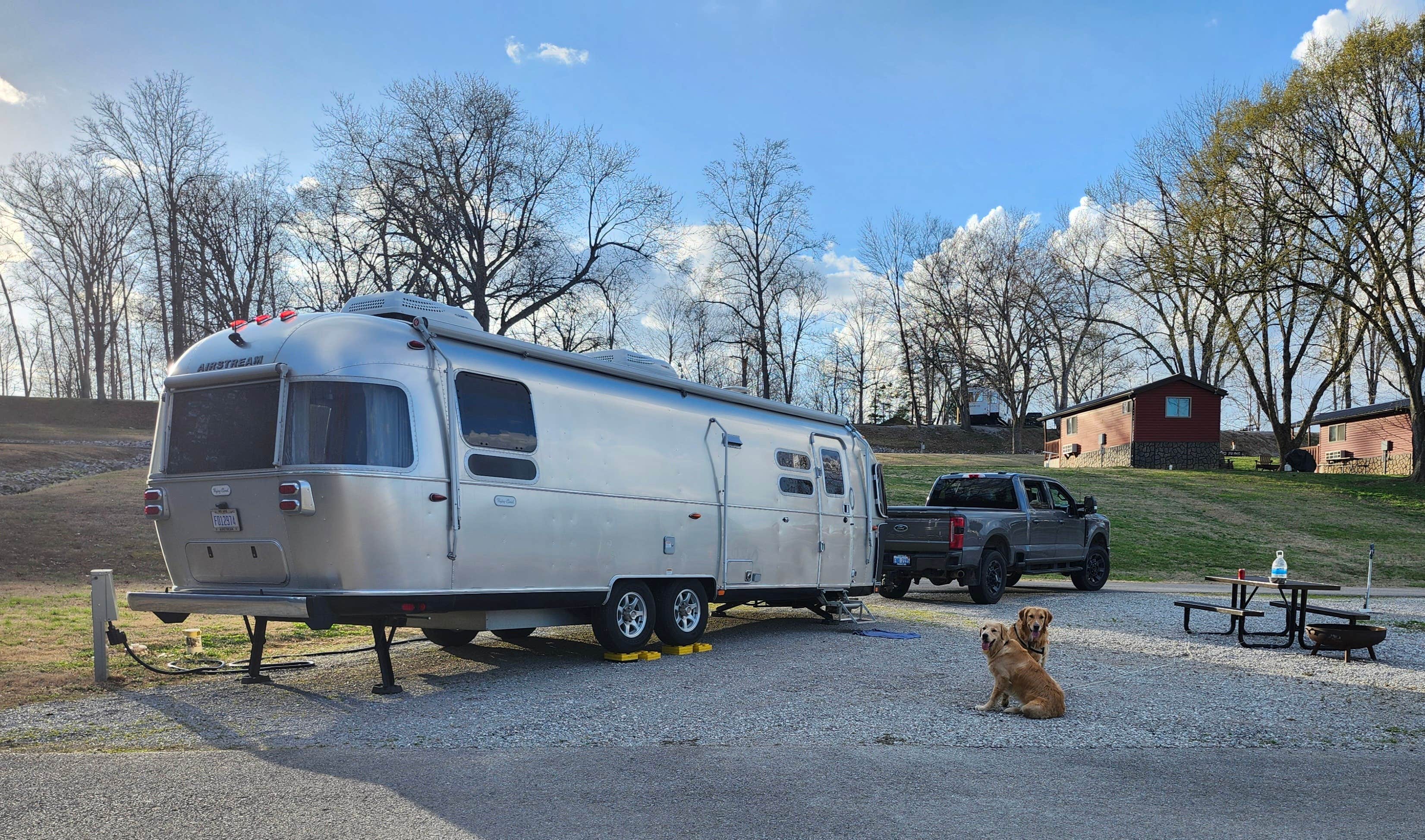 Heidi J.'s photo of camping with pets at Horse Cave KOA near Mammoth Cave, KY