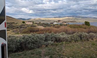Camping near Barretts Park - USBR:  Horse Prairie, Dillon, Montana