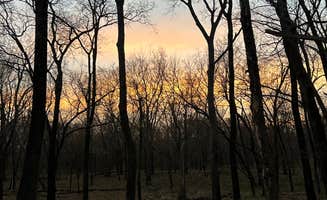 Rachel R.'s photo of camping with pets at Horseshoe Bend Primitive Public Use Area near Tahlequah, OK