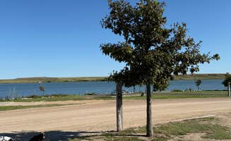 Shawn's photo of camping with pets at Horse Thief Reservoir near Dodge City, KS