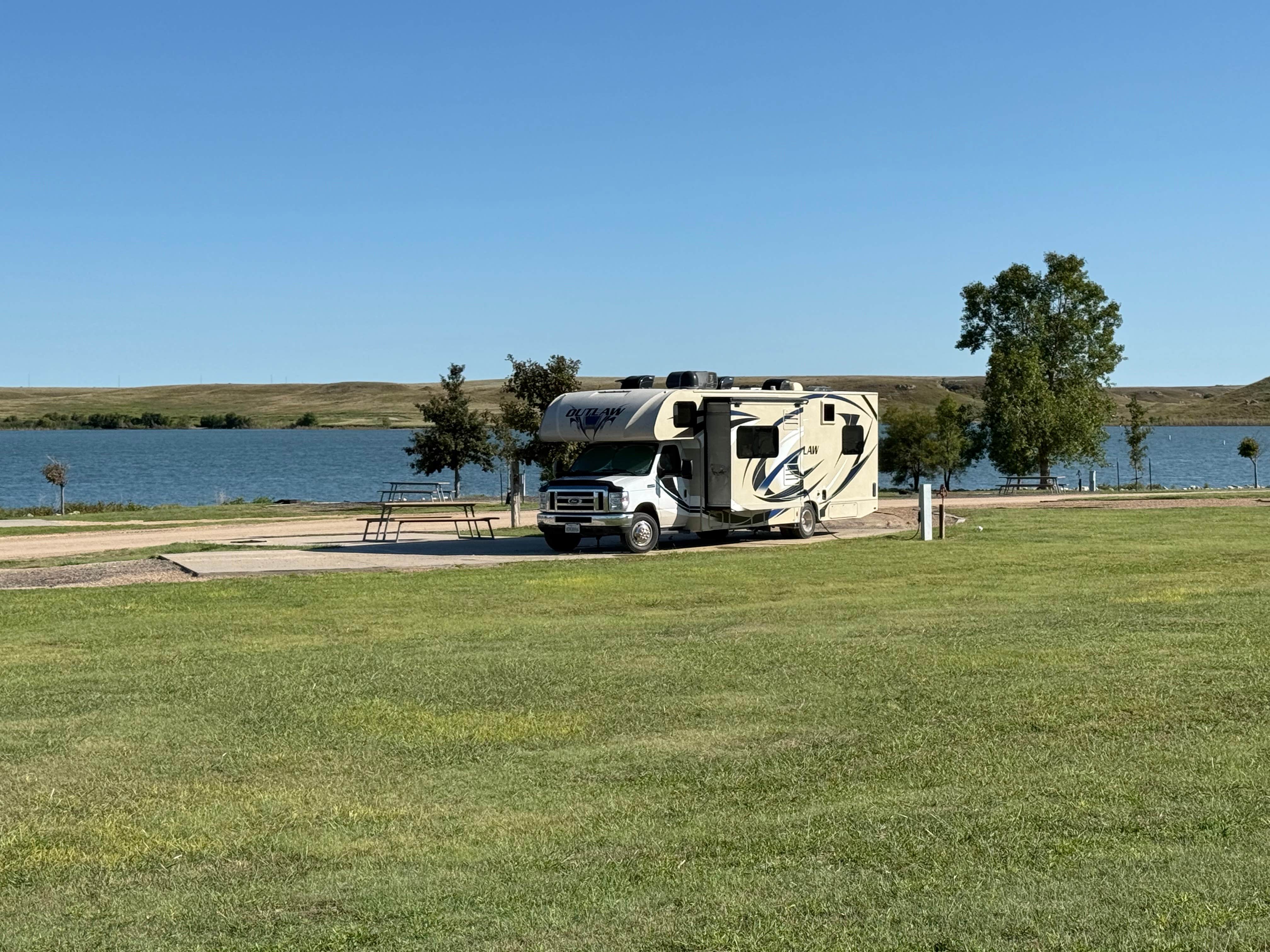 Shawn's photo of rv camping at Horse Thief Reservoir near Garden City, KS