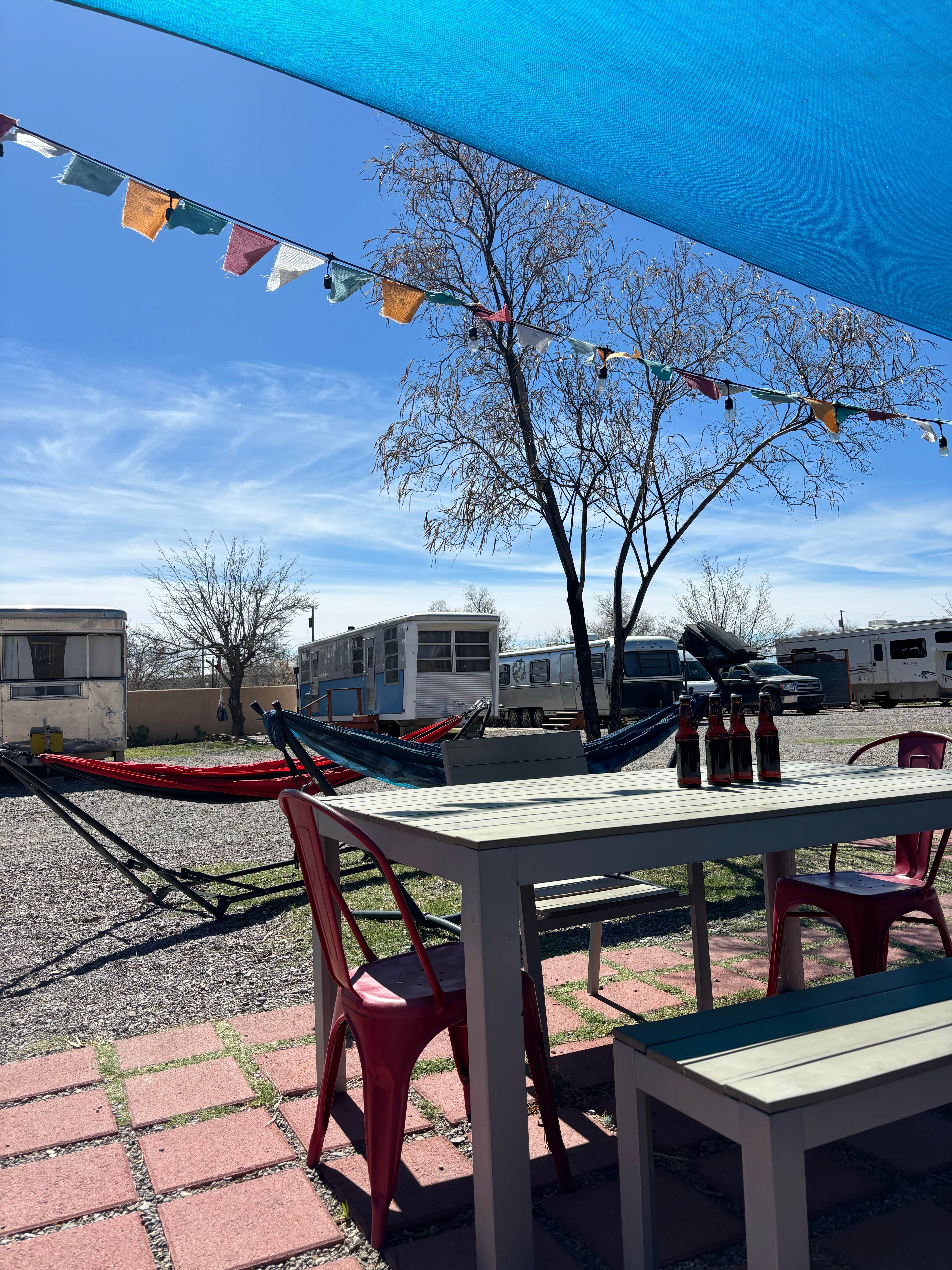 Camper-submitted photo at Hot Springs Glamp Camp near Caballo, NM