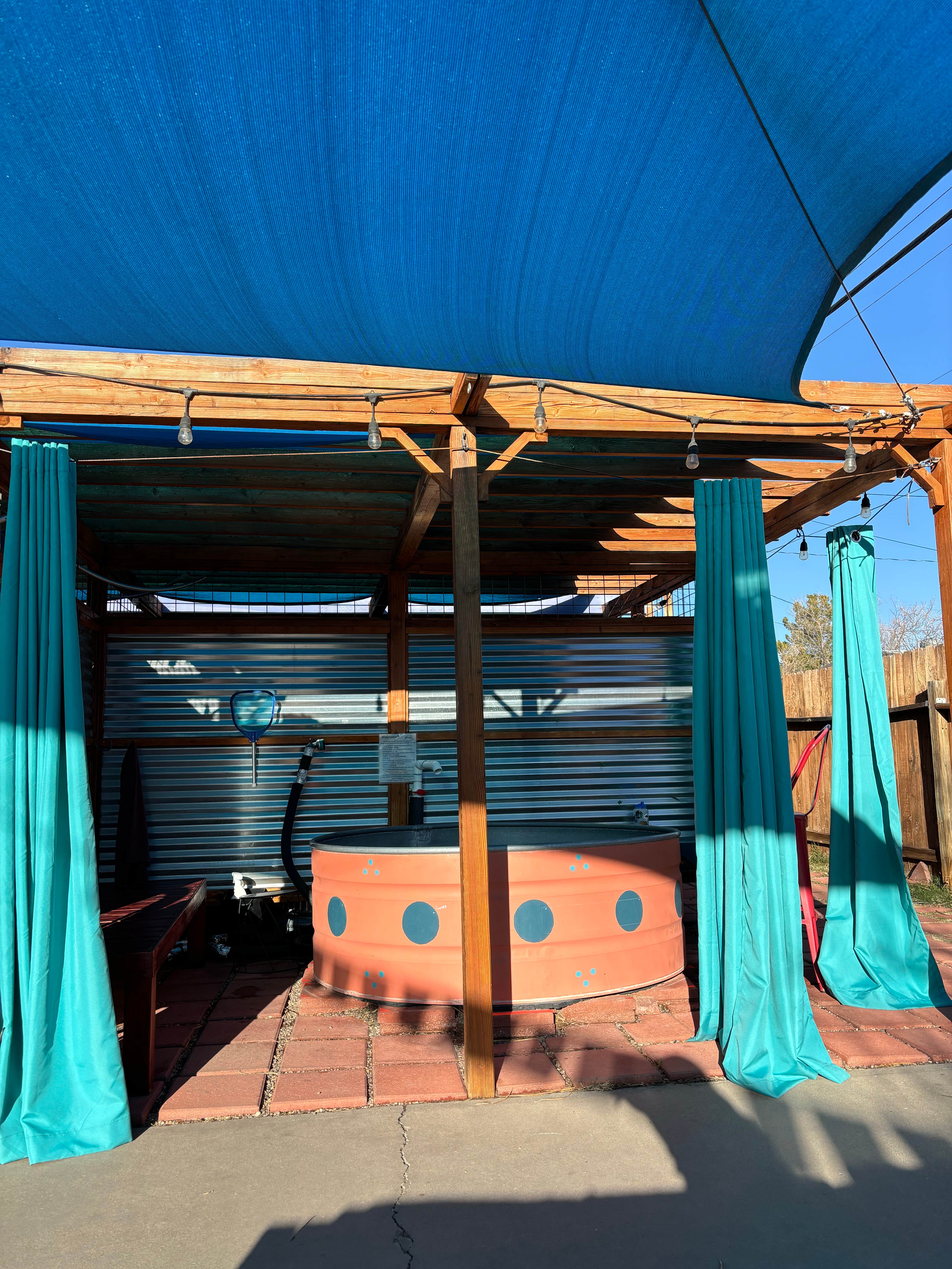 Camper-submitted photo at Hot Springs Glamp Camp near Caballo, NM