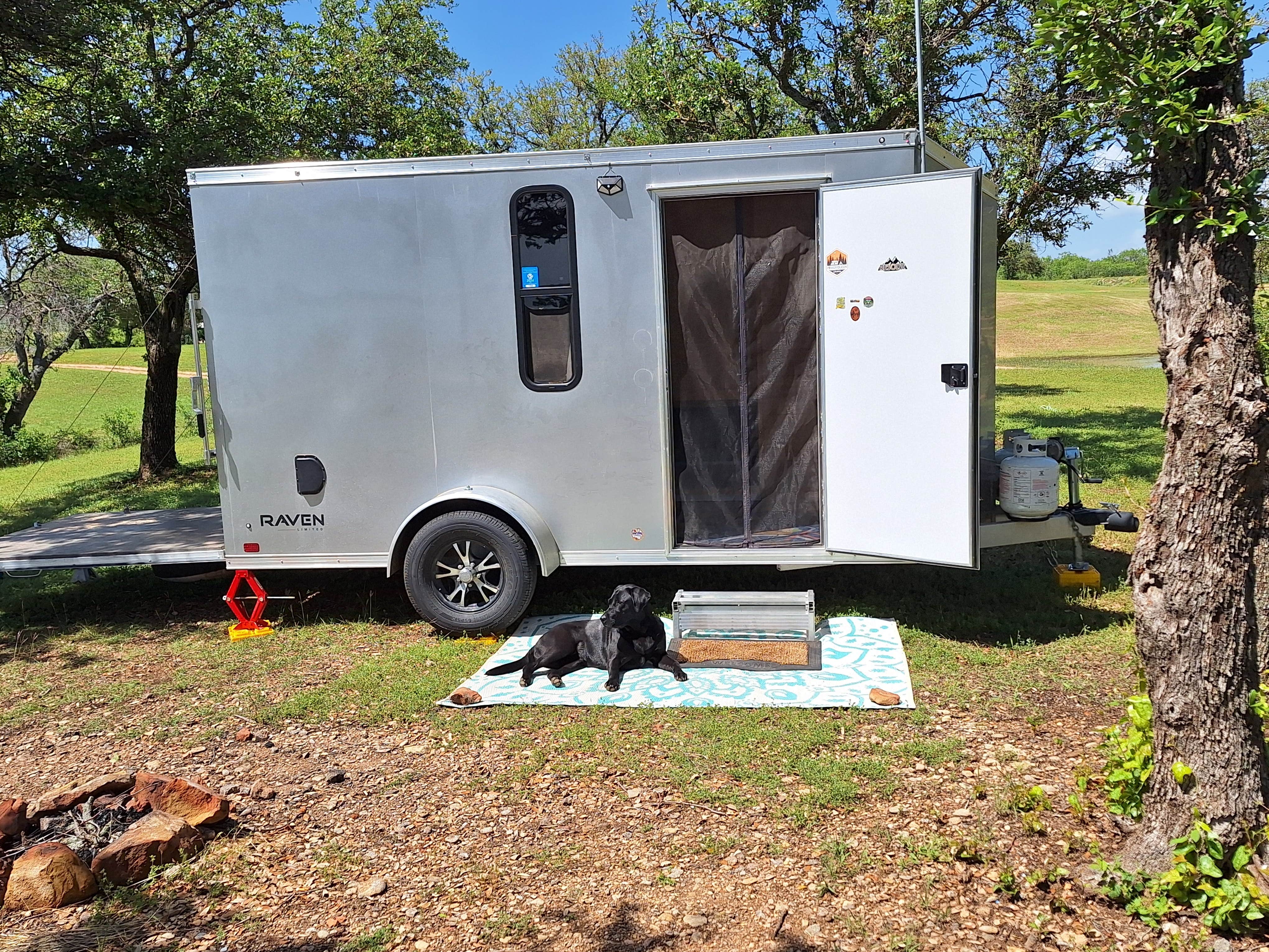 Bob W.'s photo of camping with pets at Hubbard Creek Public Recreation area near Stamford, TX