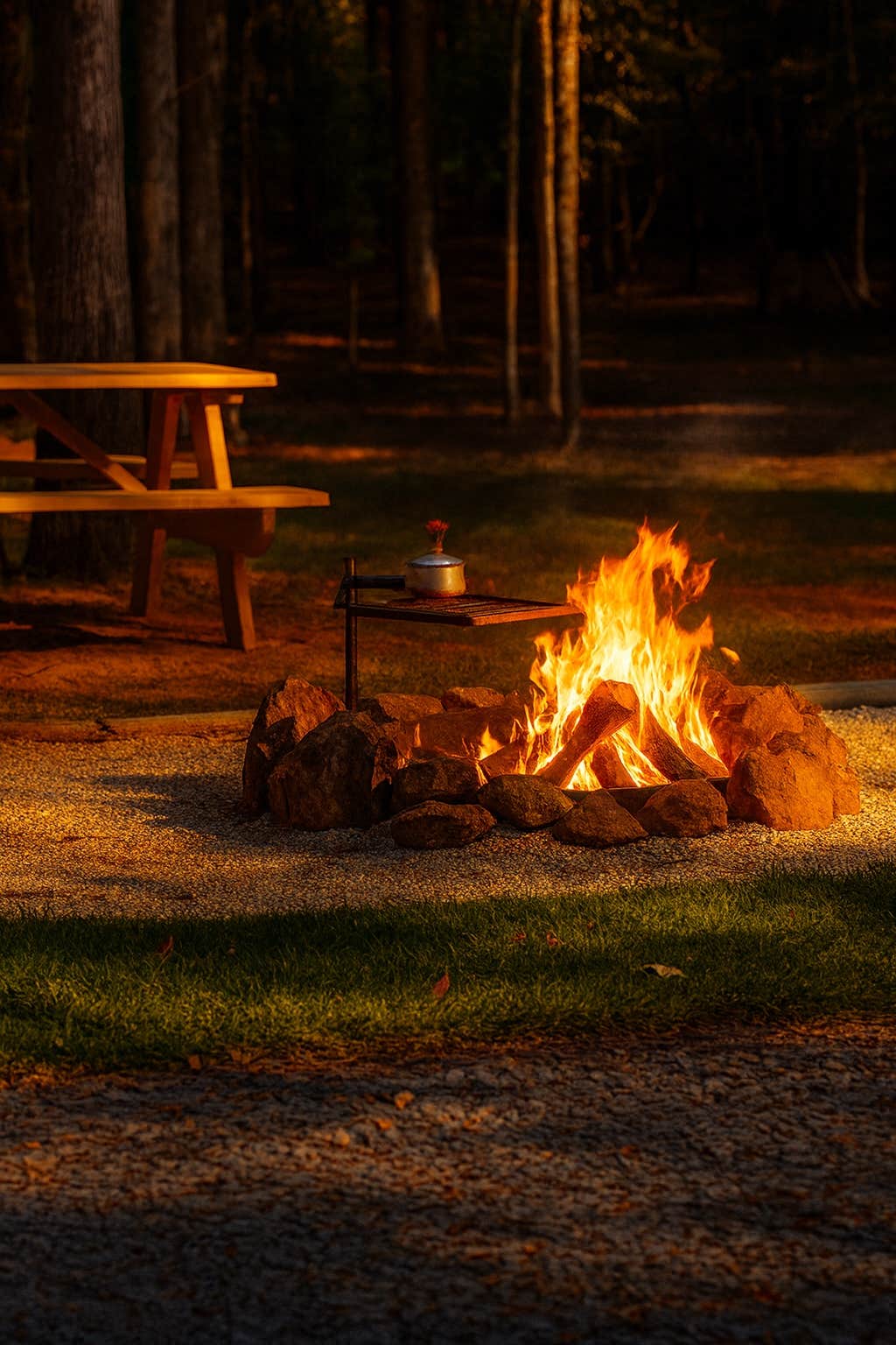 Camper submitted image from Huckleberry Hideaway Cabins & RV Resort – Primitive Tent Camping & RV Sites in Minden, LA - 3