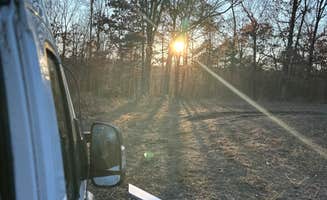 Emily S.'s photo of a dispersed camping area at Huckleberry Ridge Conservation Area near Greenland, AR