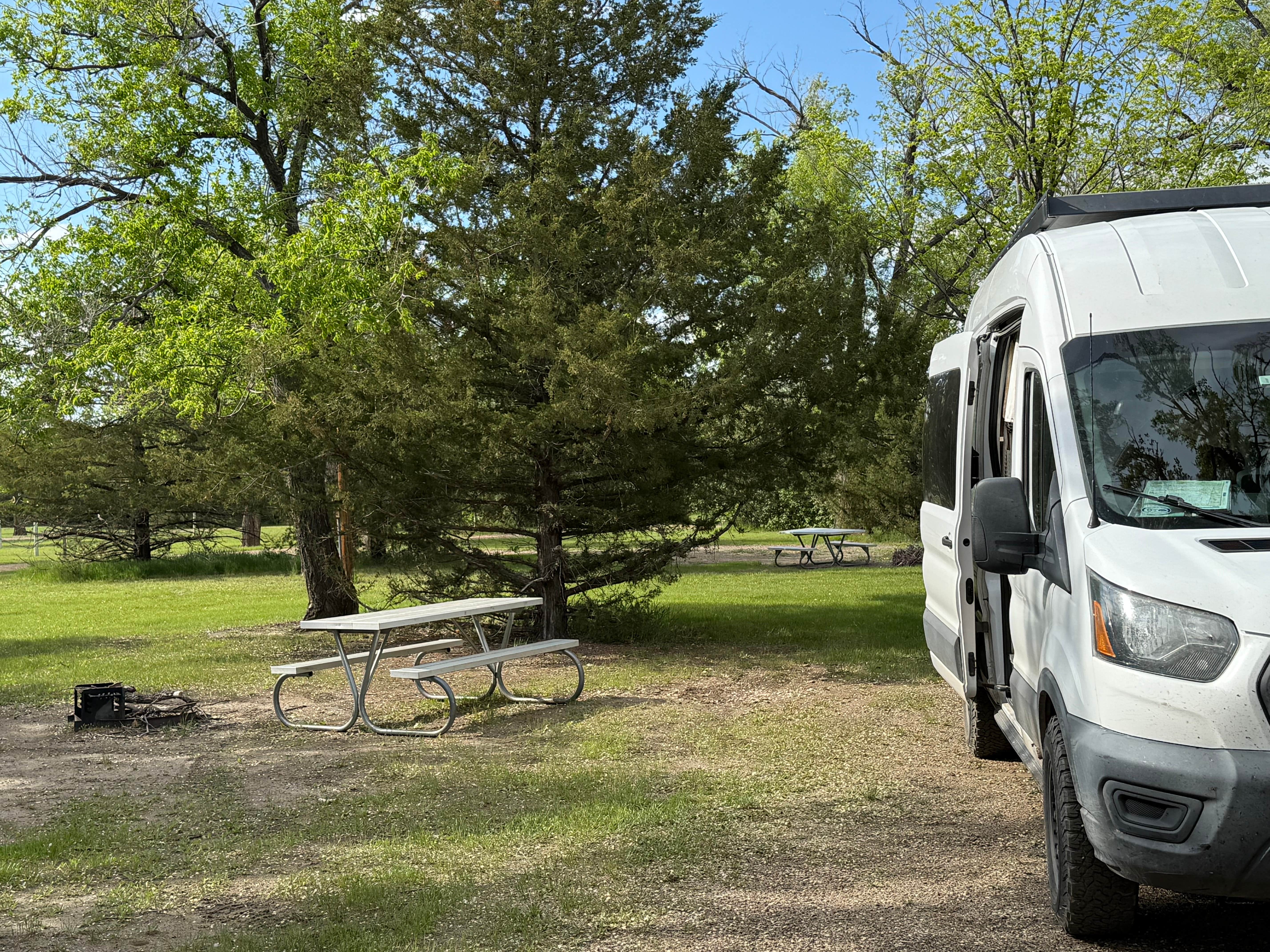 Camper-submitted photo at Hugh Glass Campground near Hettinger, ND