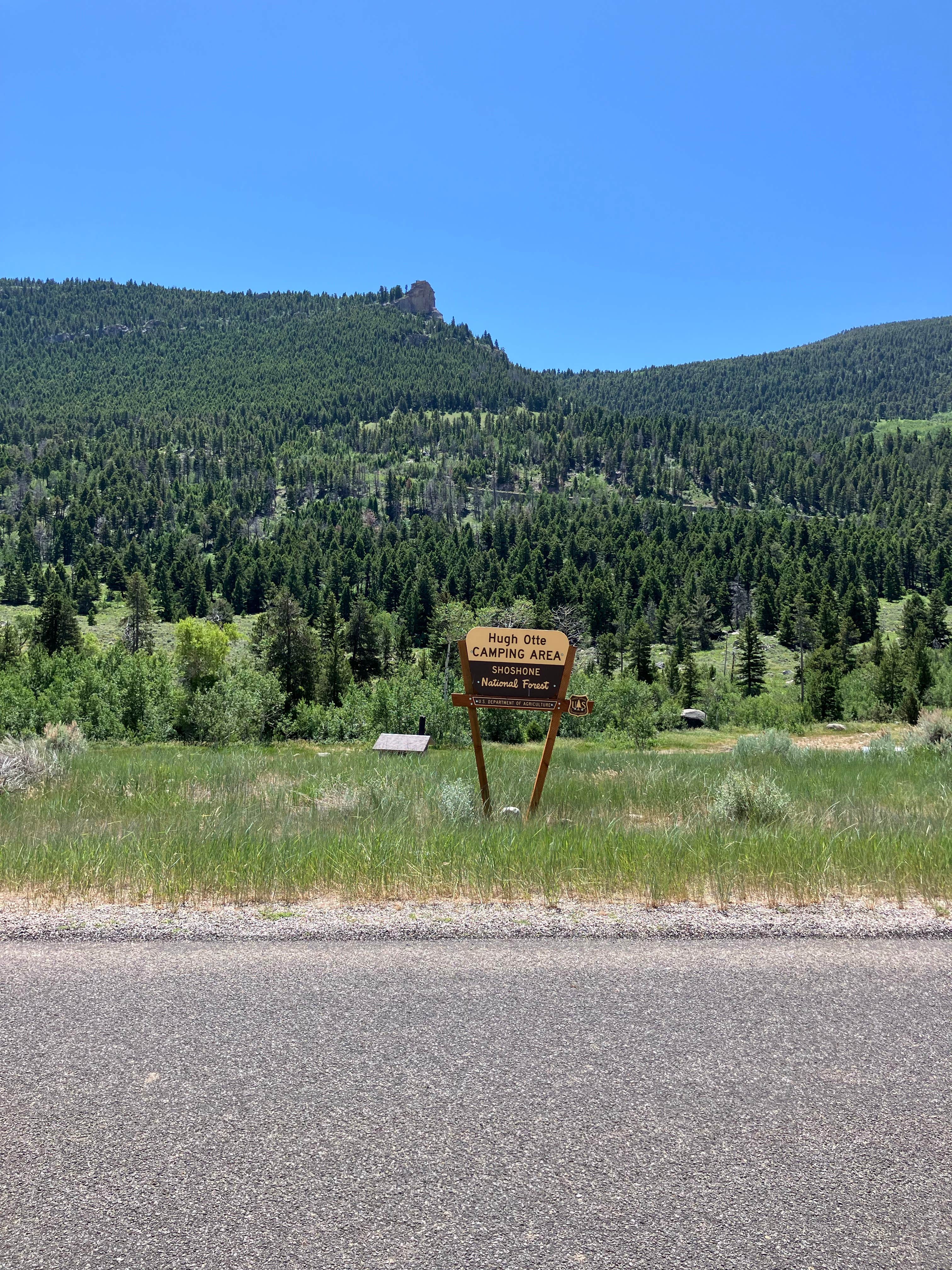 Camper-submitted photo at Hugh Otte Camping Area near Riverton, WY