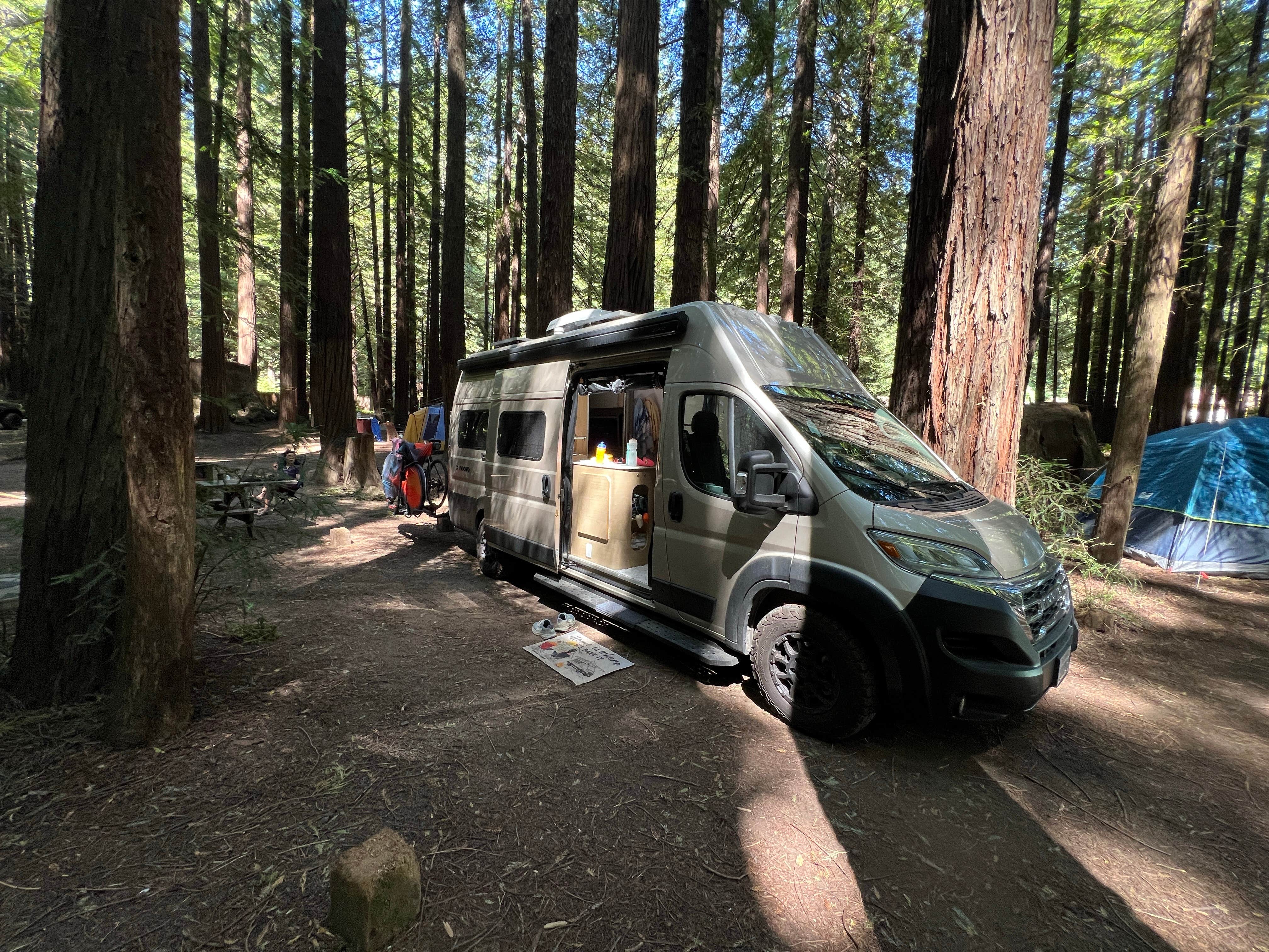 marcus K.'s photo of rv camping at Burlington Campground — Humboldt Redwoods State Park near Redcrest, CA