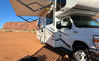 Rodolphe R.'s photo of rv camping at Hummingbird Campground near Monument Valley, AZ