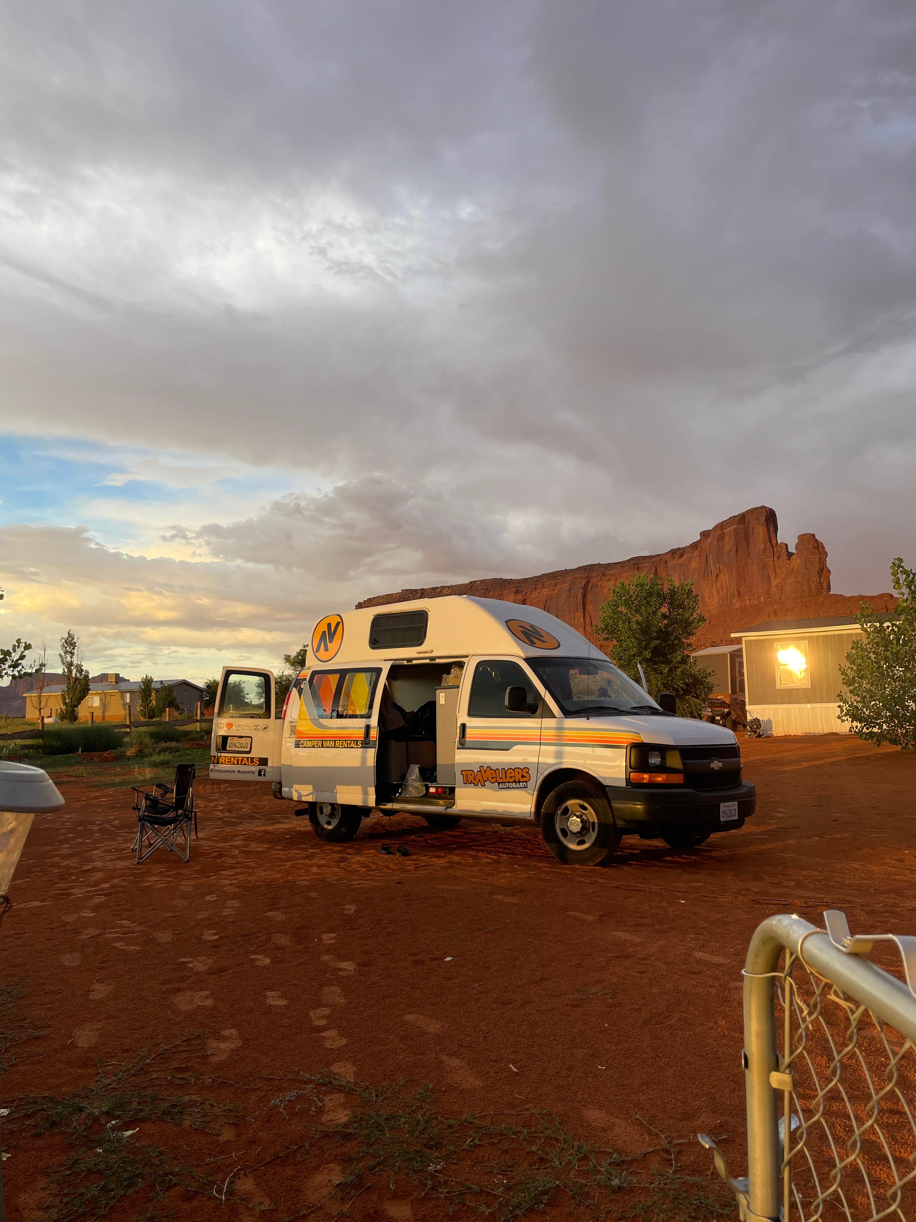 Clara T.'s photo of rv camping at Hummingbird Campground near Kayenta, AZ