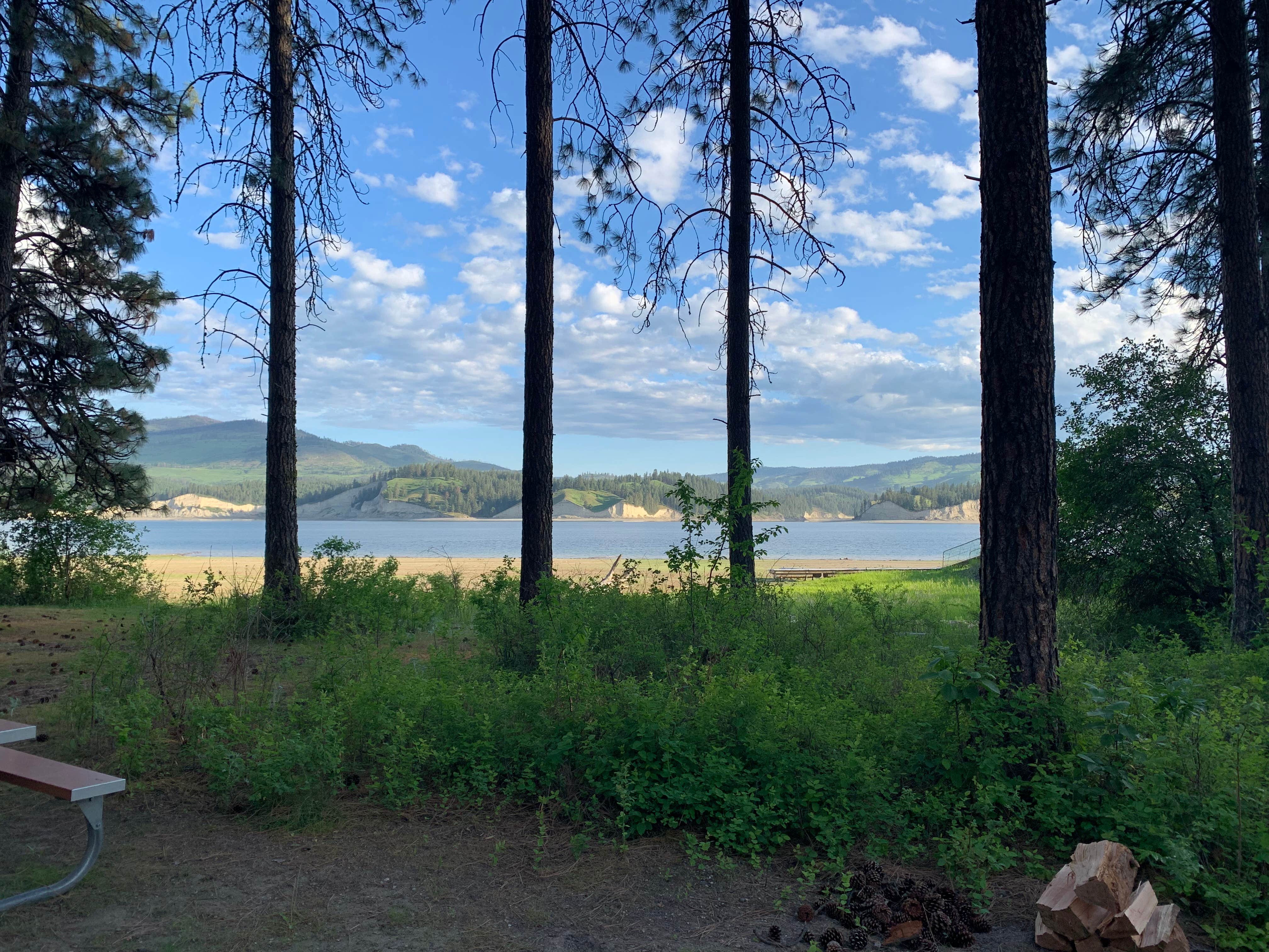 Camper-submitted photo at Hunters Campground — Lake Roosevelt National Recreation Area near Inchelium, WA