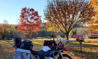 Camping near Bald River Falls Primitive #1: Smitty's Lodge Motorcycle Campground, Tellico Plains, Tennessee