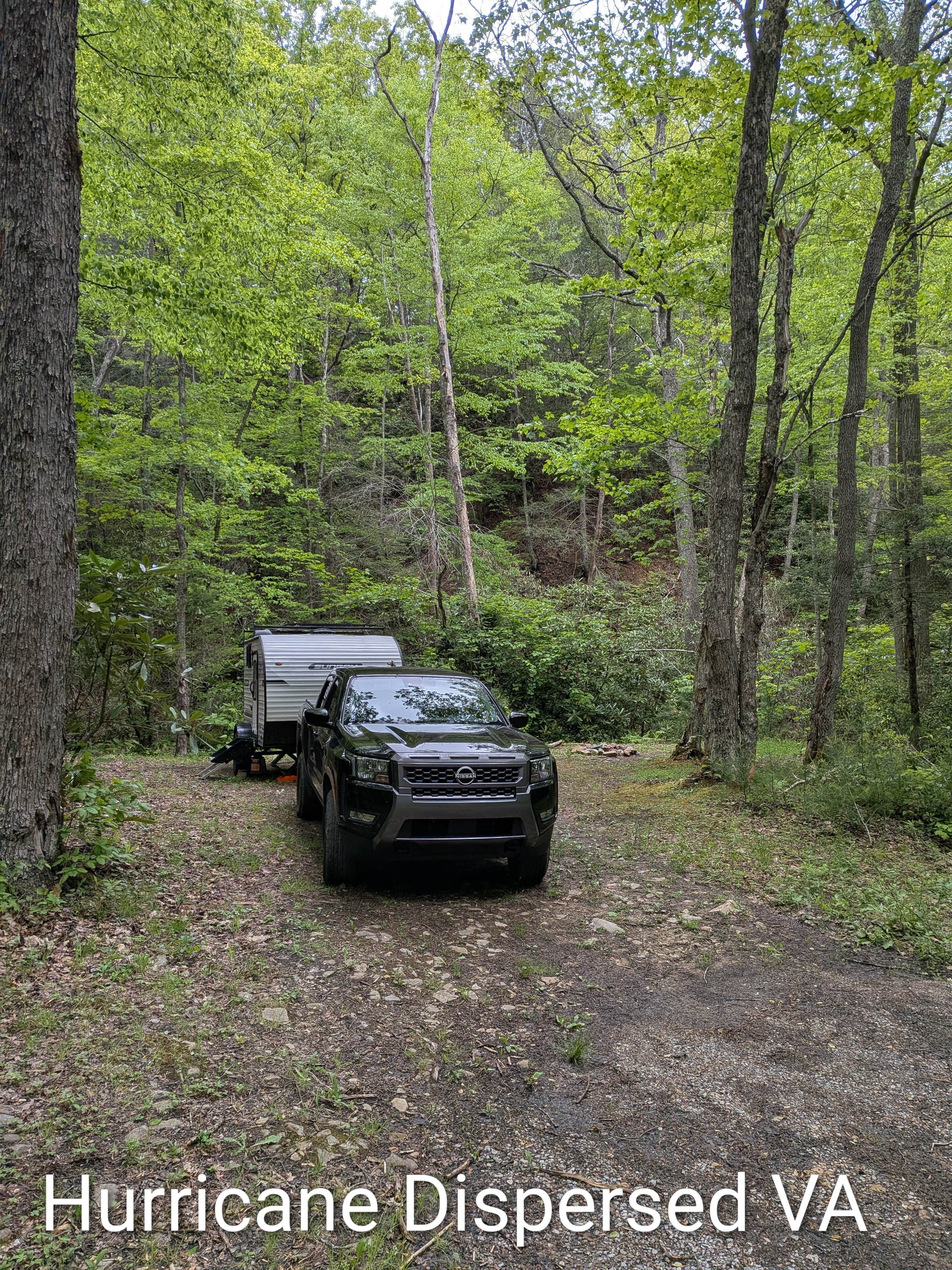Camper-submitted photo at Hurricane Road Roadside Camp near North Tazewell, VA
