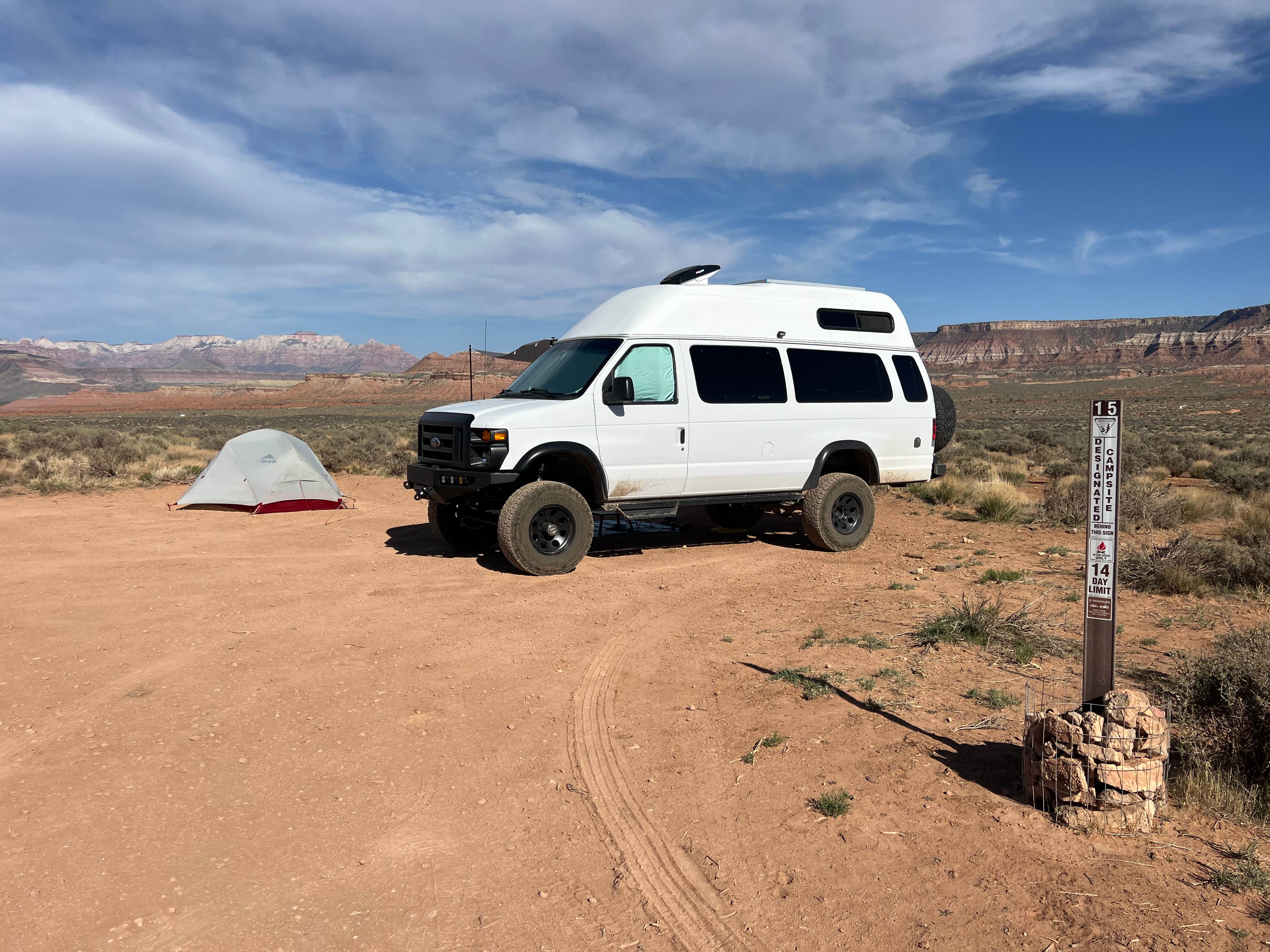 Camper-submitted photo at Hurricane Cliffs BLM Dispersed near Colorado City, AZ