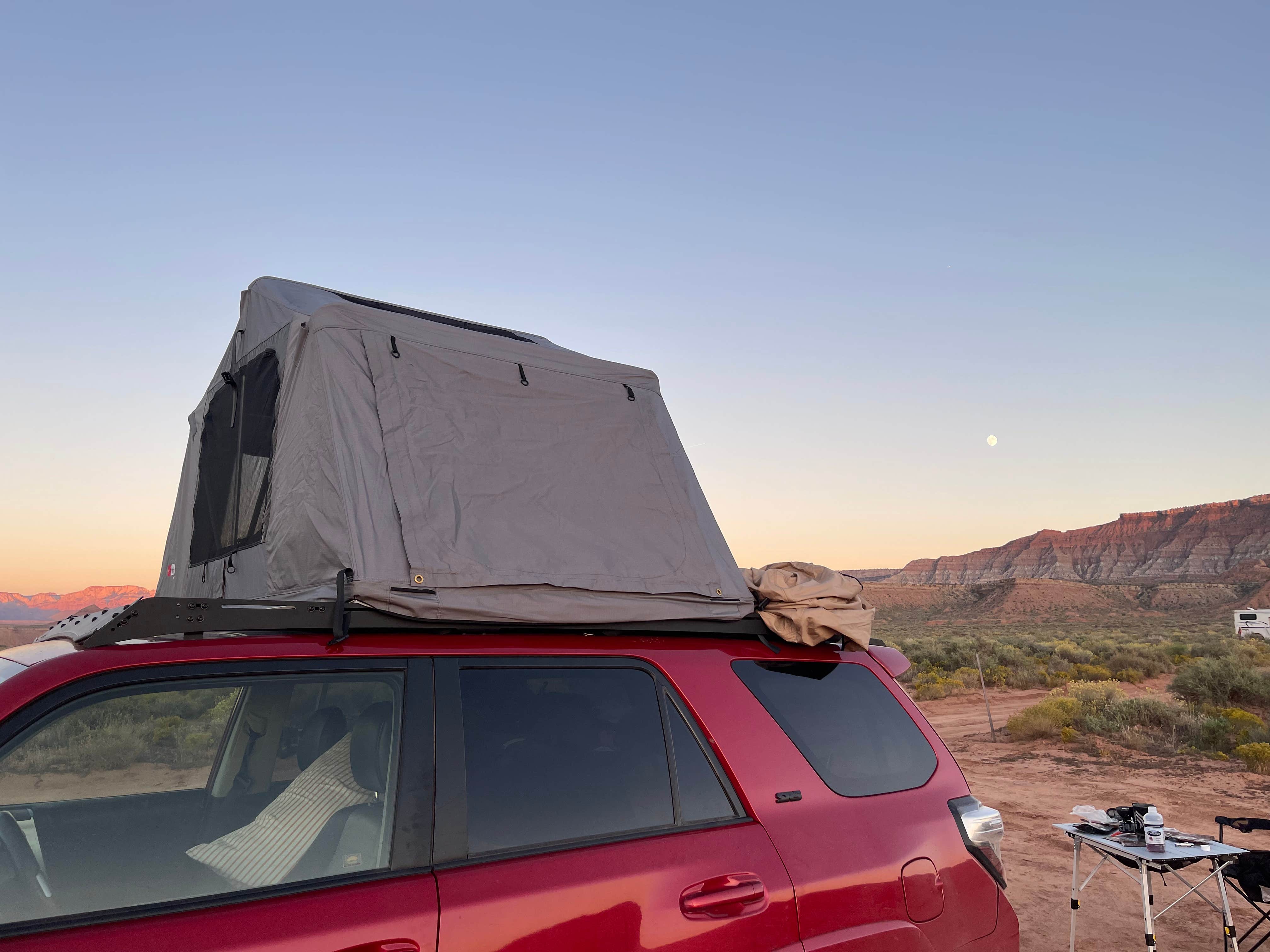 Camper submitted image from Hurricane Cliffs BLM dispersed #1-12 spur - 4