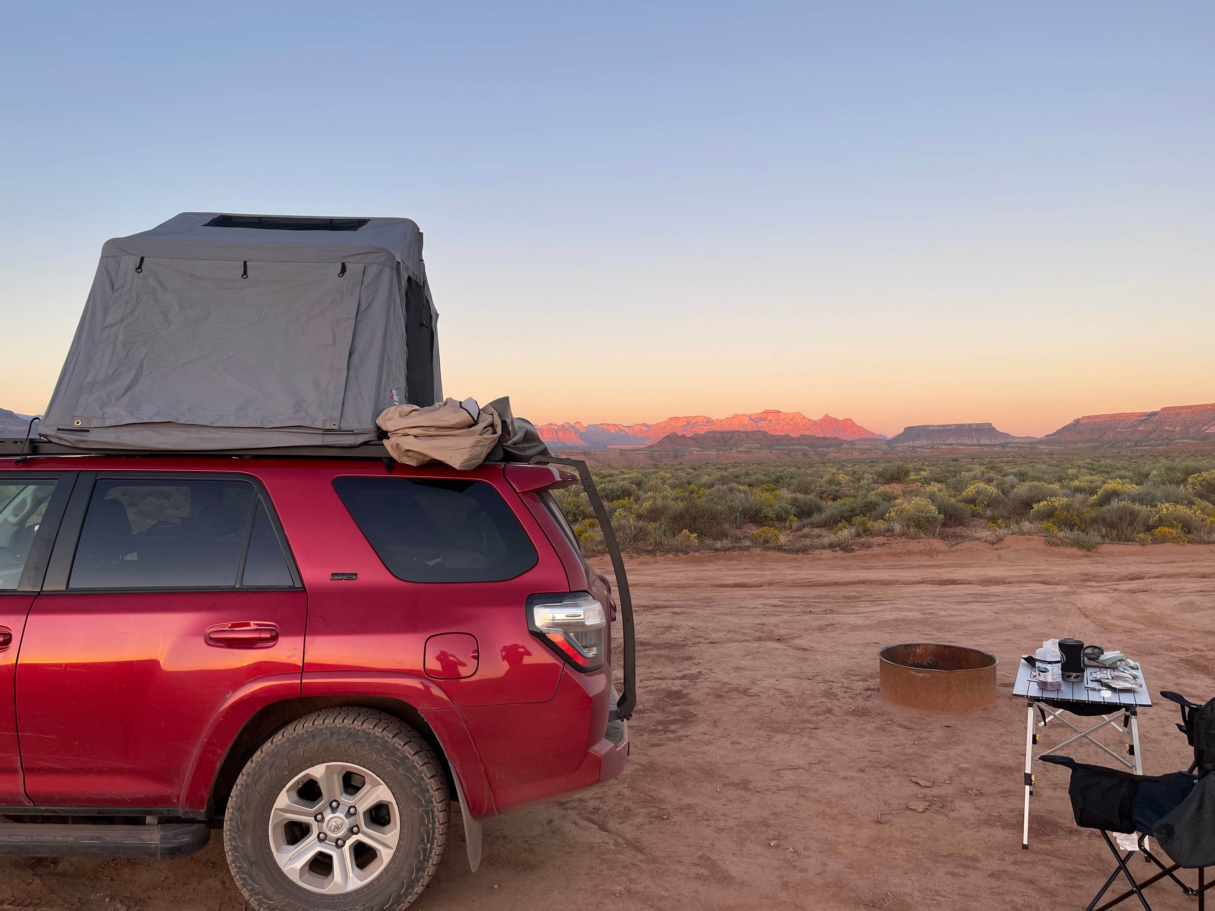 Camping near Sand Hollow OHV Camp: Hurricane Cliffs BLM dispersed #1-12 spur, Virgin, Utah