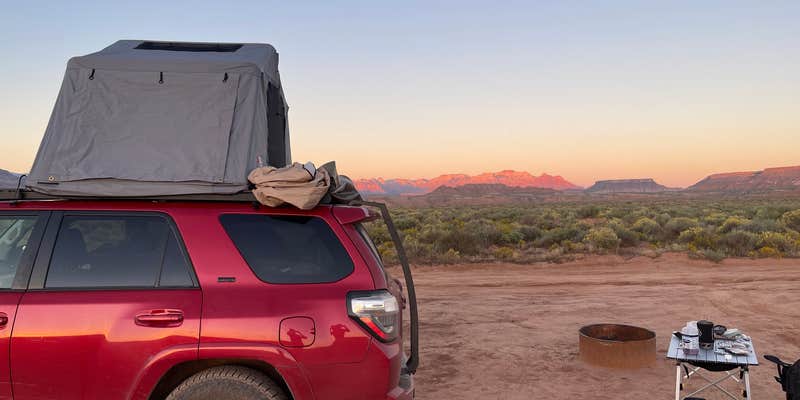 Camper submitted image from Hurricane Cliffs BLM dispersed #1-12 spur