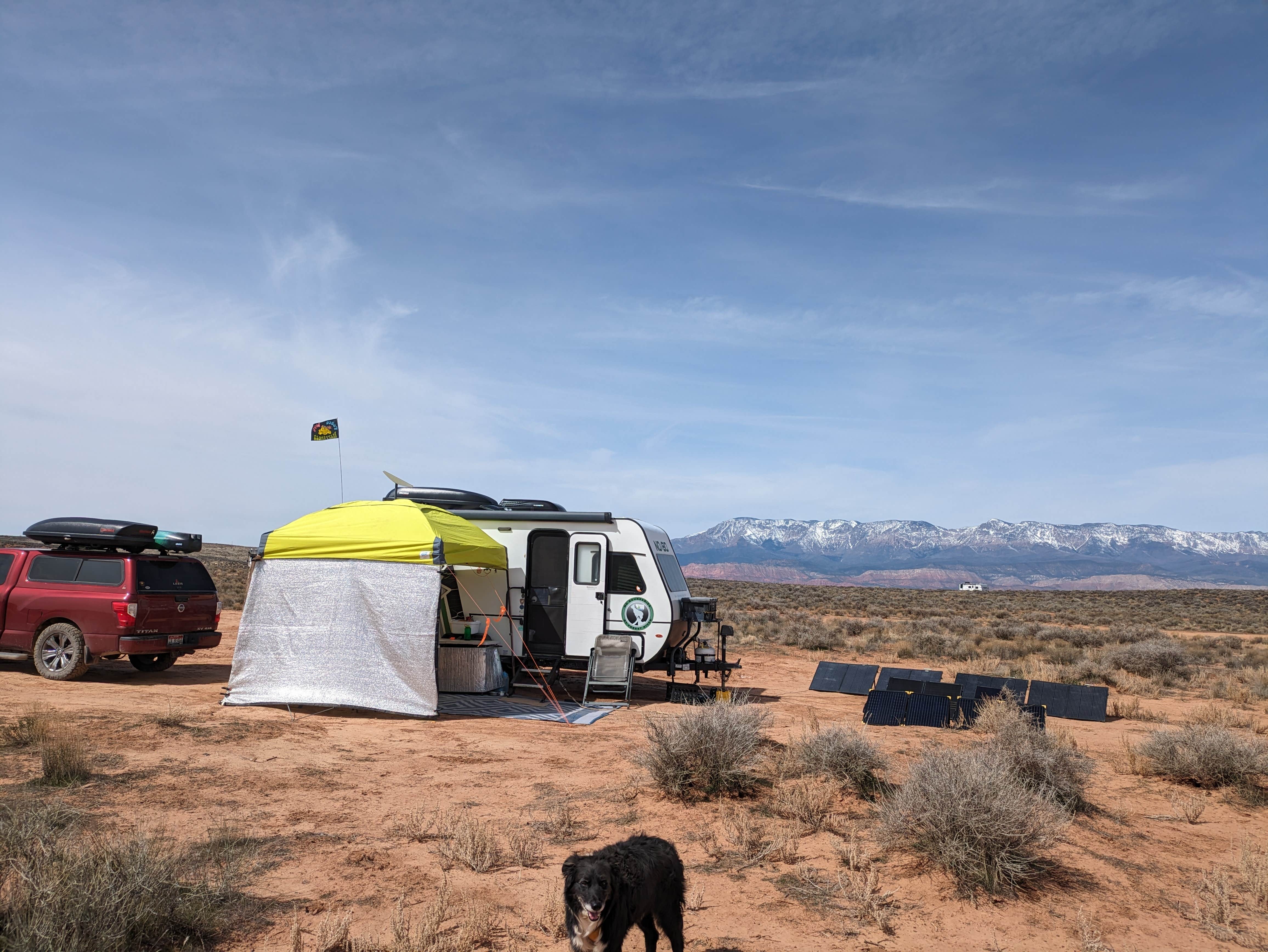 Camper submitted image from Hurricane Cliffs BLM dispersed #1-12 spur - 5