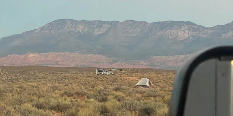 Camper submitted image from Hurricane Cliffs BLM dispersed #13-#19 spur
