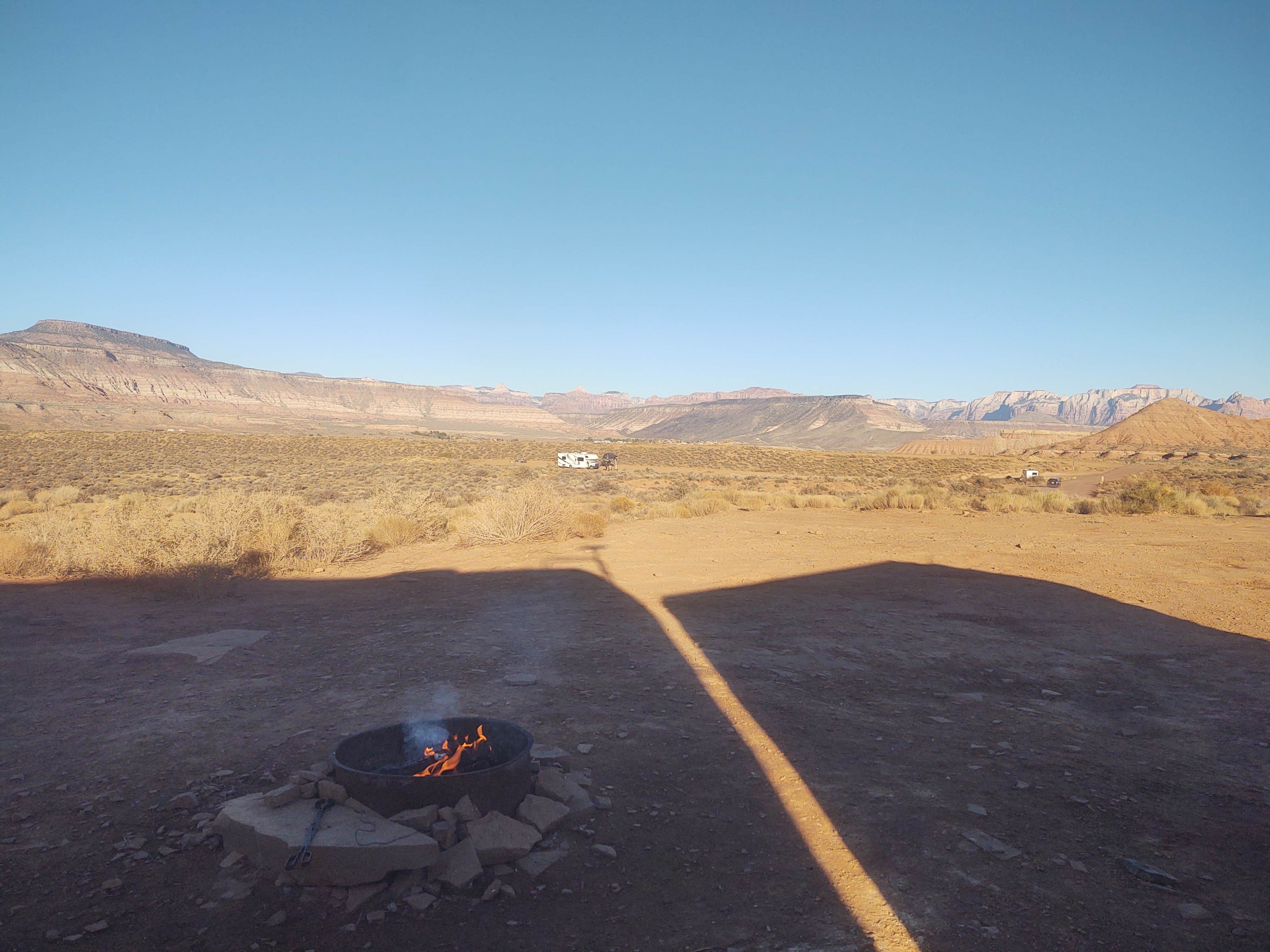 Camper submitted image from Hurricane Cliffs BLM Dispersed #38 - 1