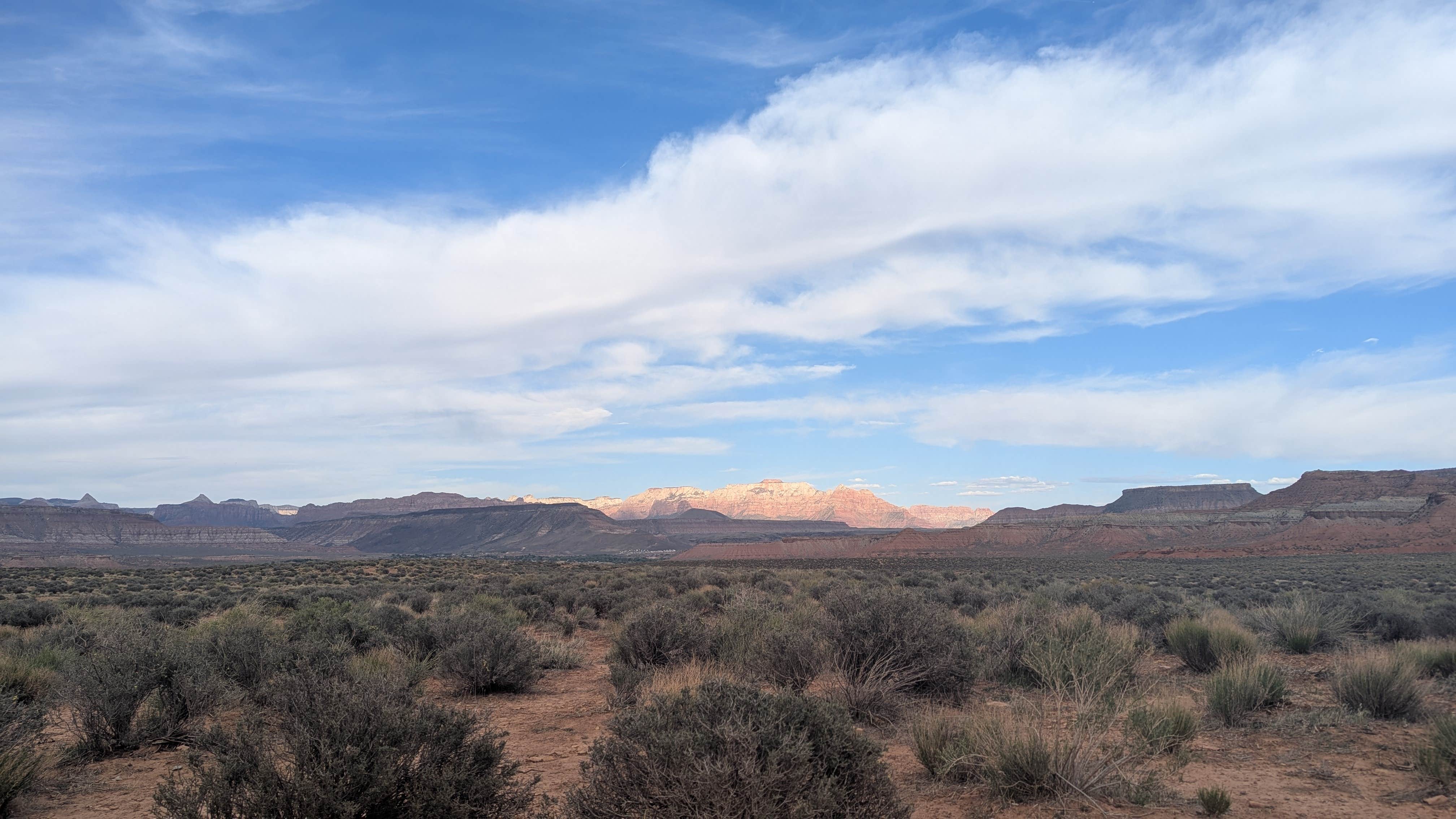 David H.'s photo of a dispersed camping area at Hurricane Cliffs BLM Dispersed Sites 20-35 spur near Toquerville, UT