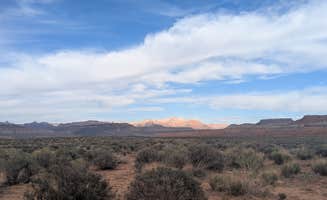 David H.'s photo of a dispersed camping area at Hurricane Cliffs BLM Dispersed Sites 20-35 spur near Leeds, UT