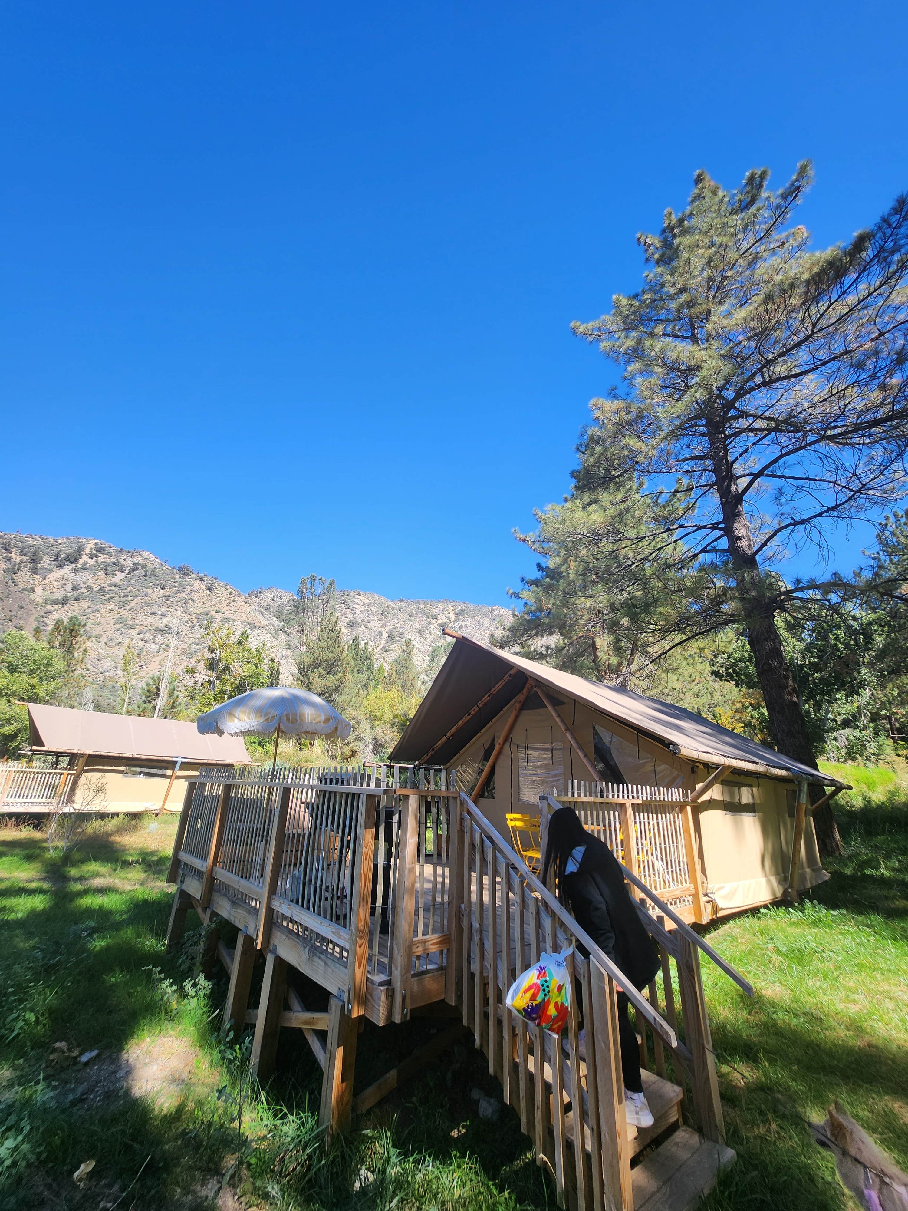 OldskoolEG6 X.'s photo of a cabin at Huttopia Paradise Springs near Cerritos, CA