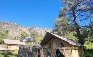 OldskoolEG6 X.'s photo of a cabin at Huttopia Paradise Springs near Monterey Park, CA