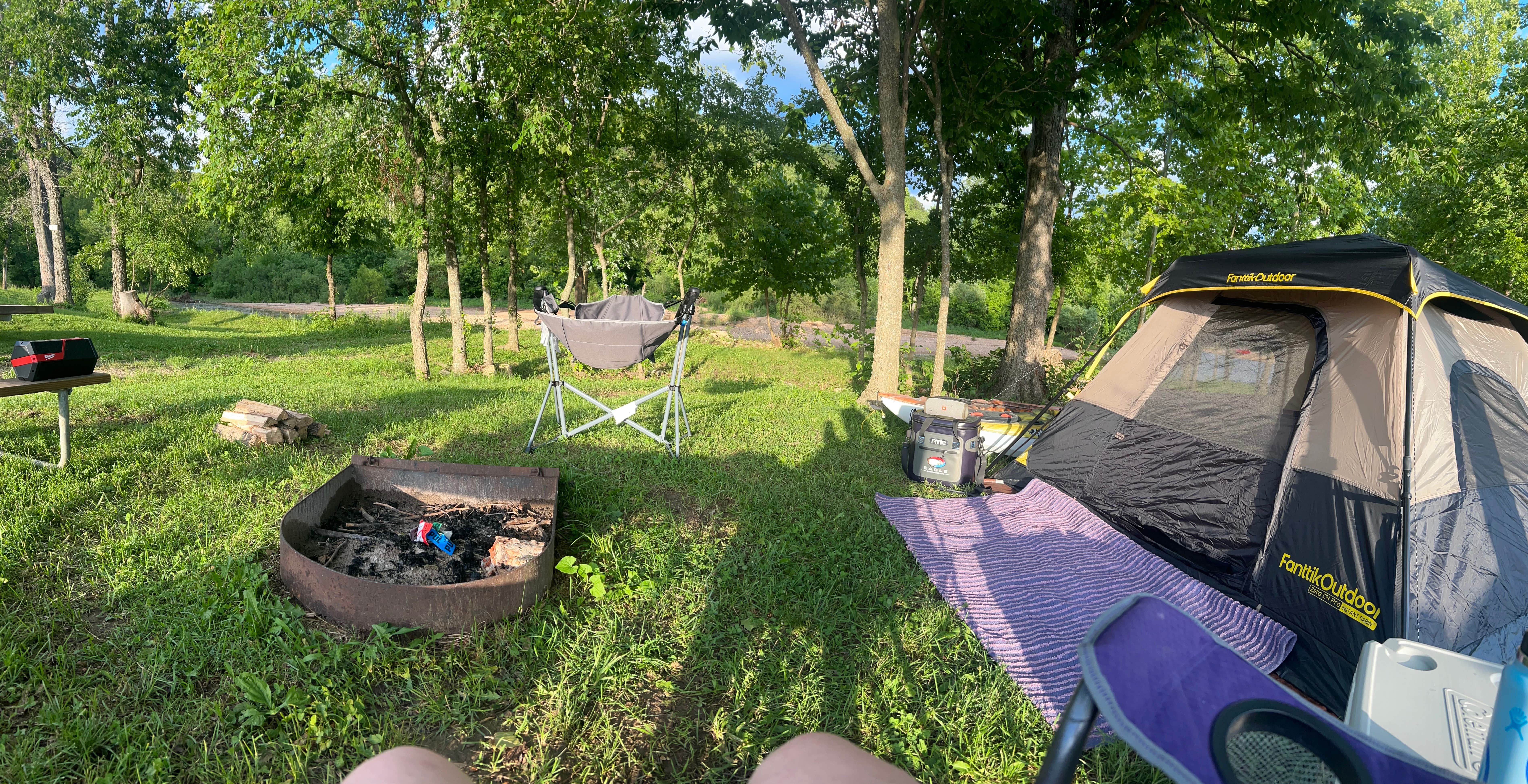 Camper-submitted photo at Huzzah Valley Resort near Steelville, MO