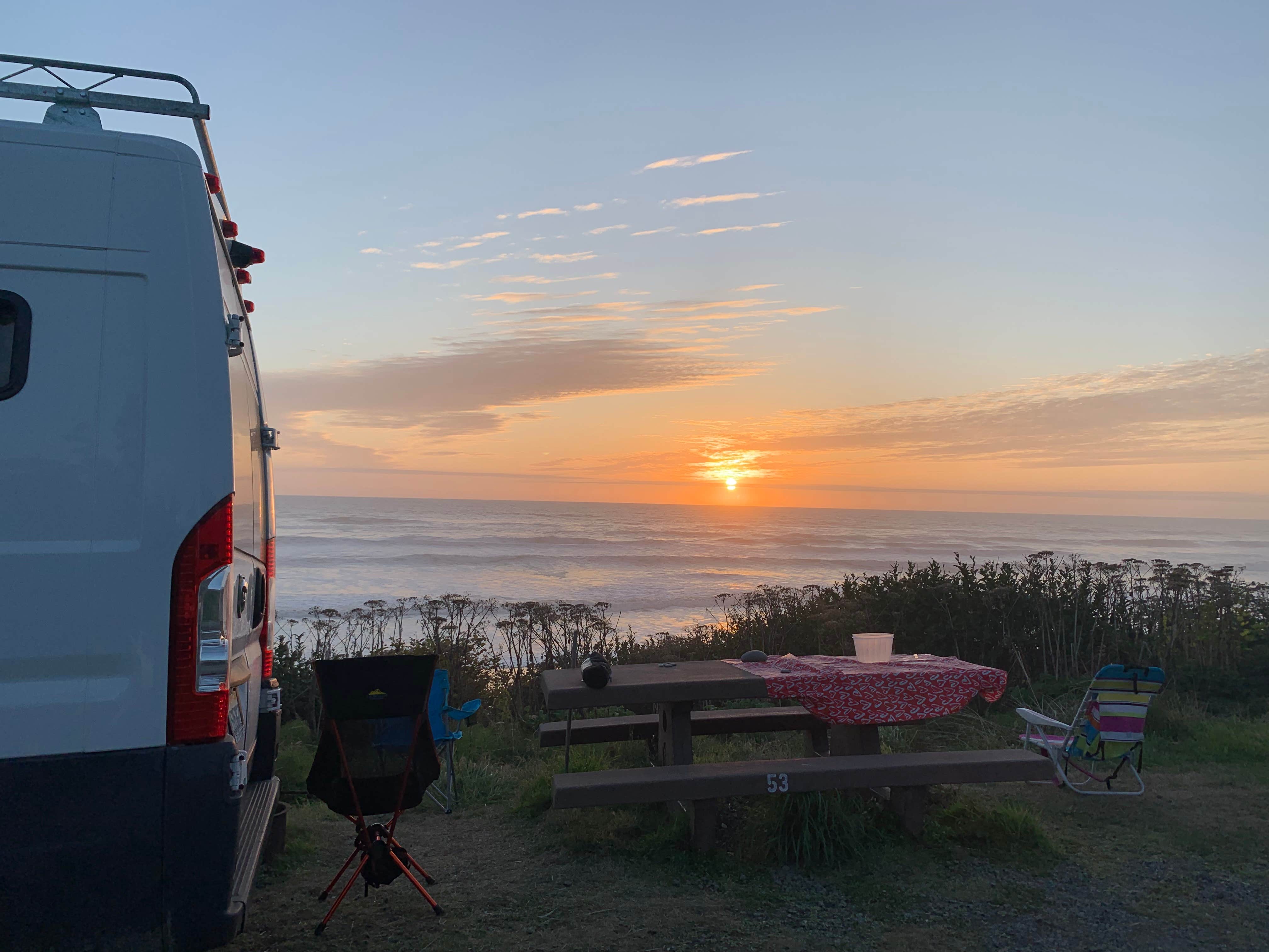 Camper submitted image from Hwy 101 - Near South Beach Campground - 1