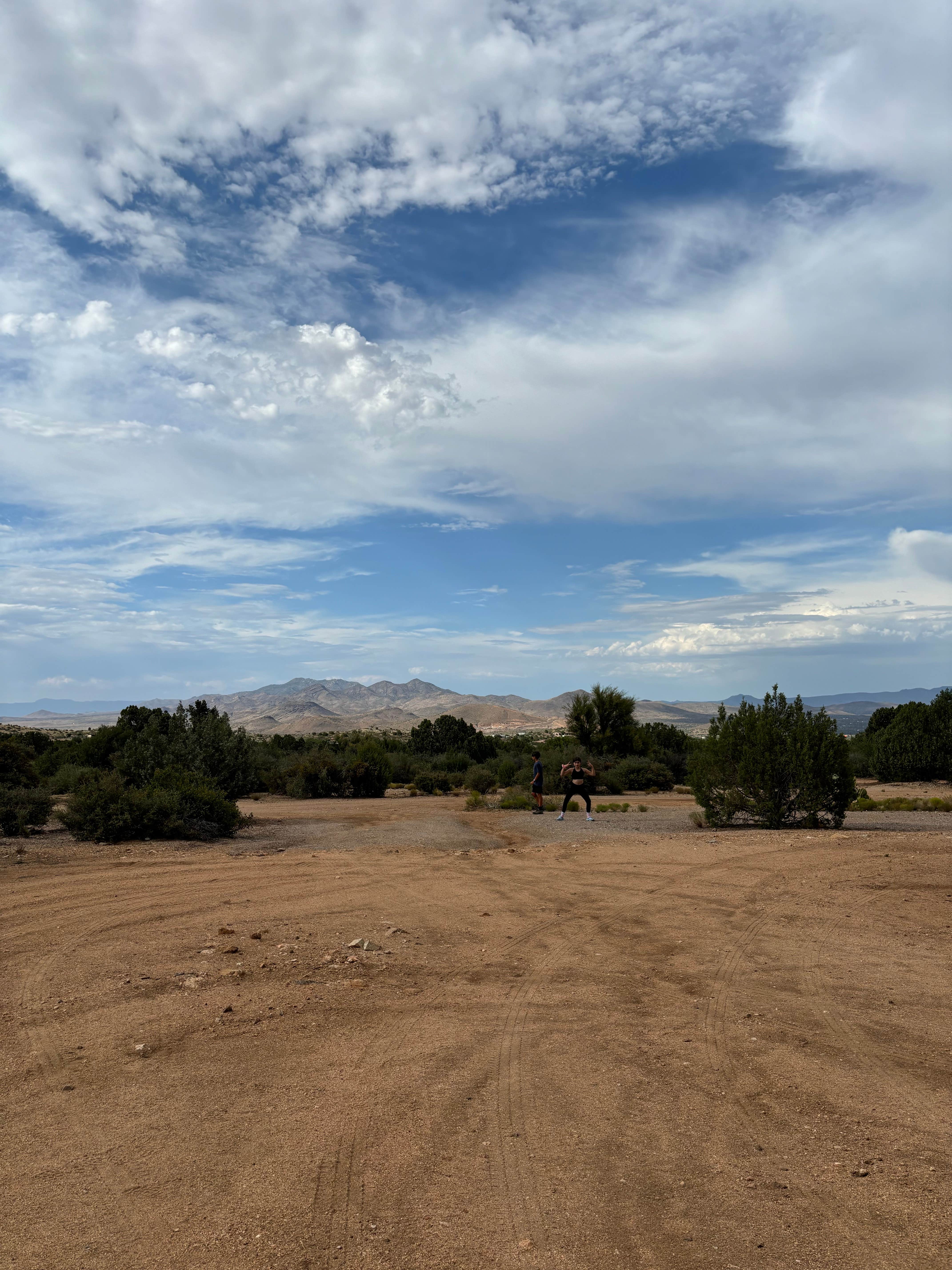 Kelly B.'s photo of a dispersed camping area at Hwy 193 BLM Dispersed near Peach Springs, AZ