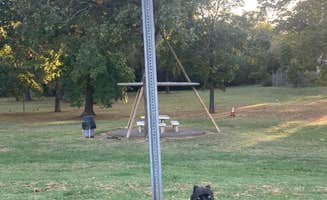 Alice S.'s photo of camping with pets at I40 Rest Area East Bound - Gans near Bunch, OK