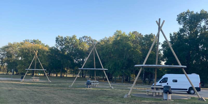 Camper submitted image from I40 Rest Area East Bound - Gans