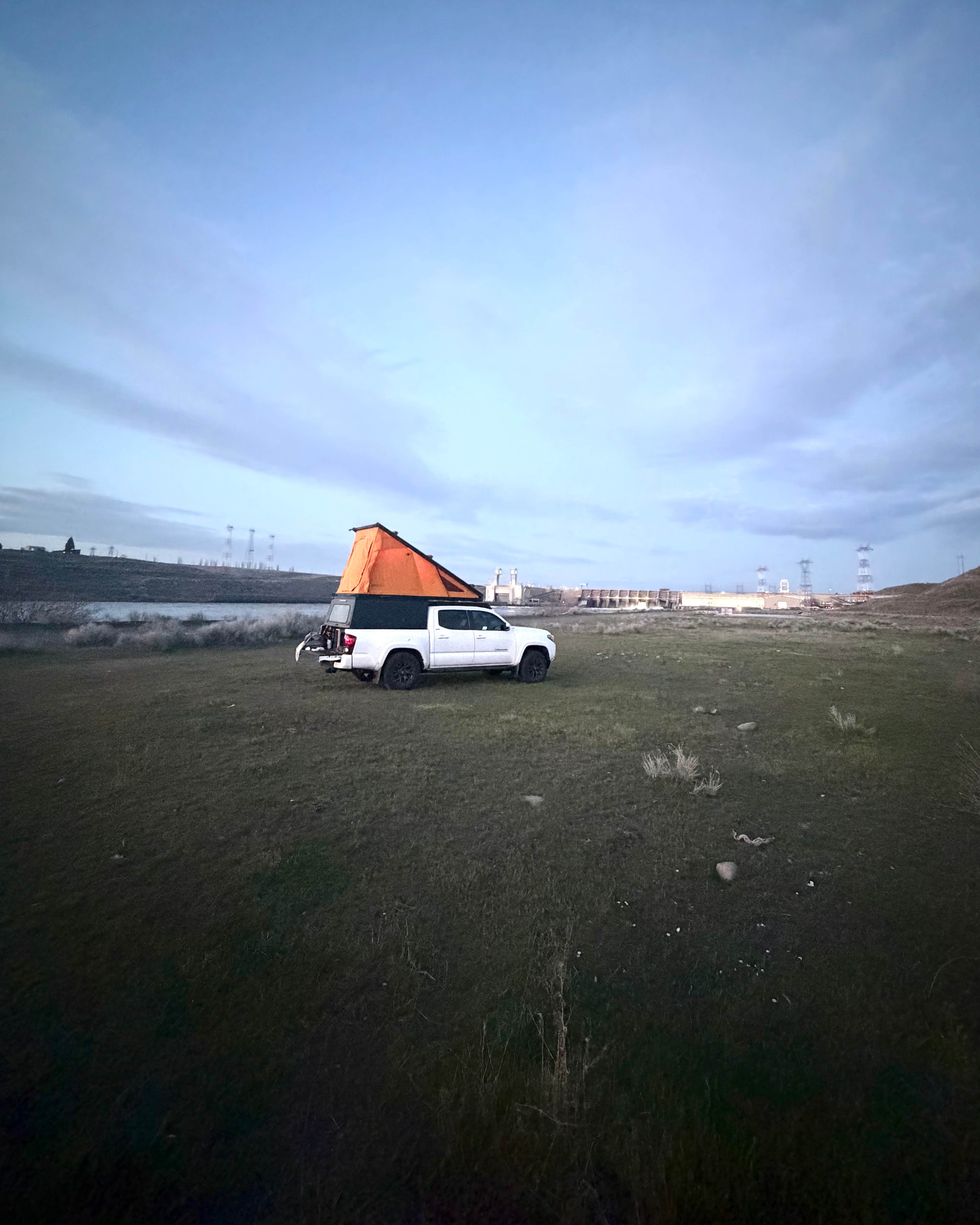 Camper-submitted photo at ice harbor dam near Prosser, WA