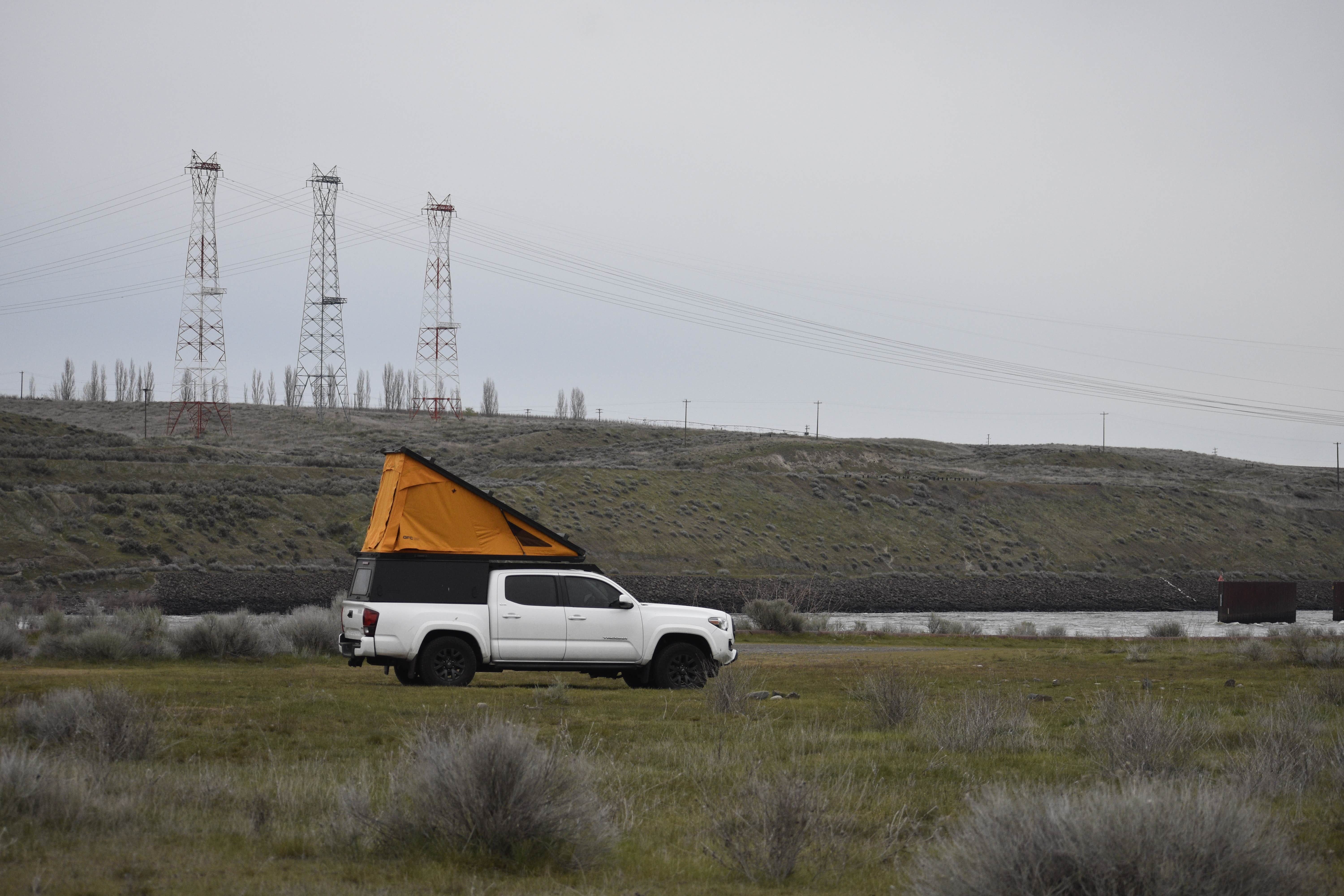 Camper-submitted photo at ice harbor dam near Prosser, WA
